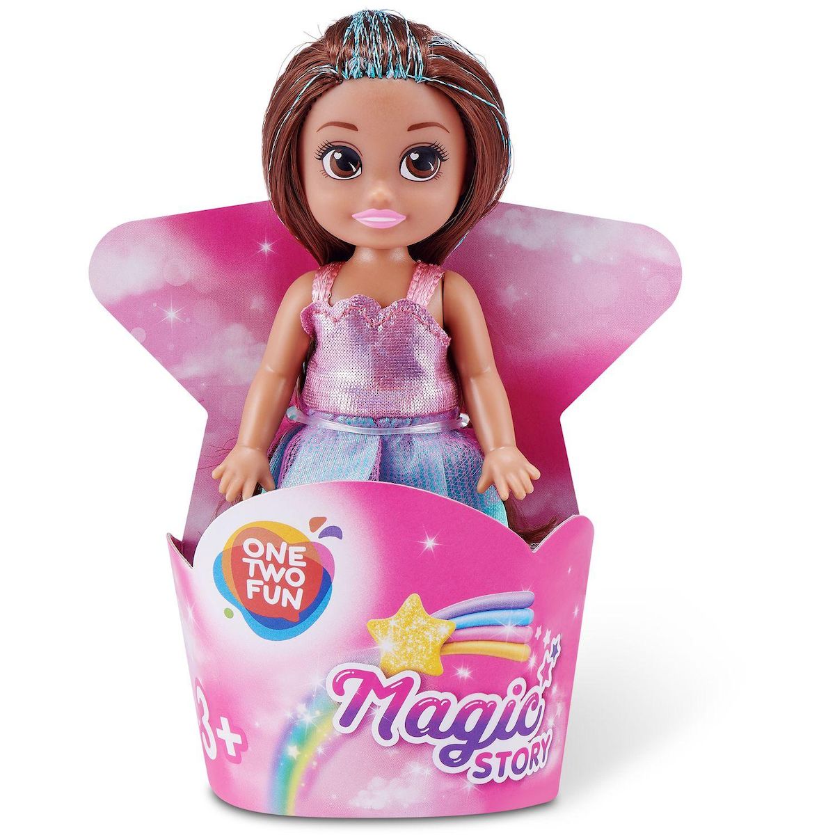 ONE TWO FUN Poupée CupCake Princesse 10 cm