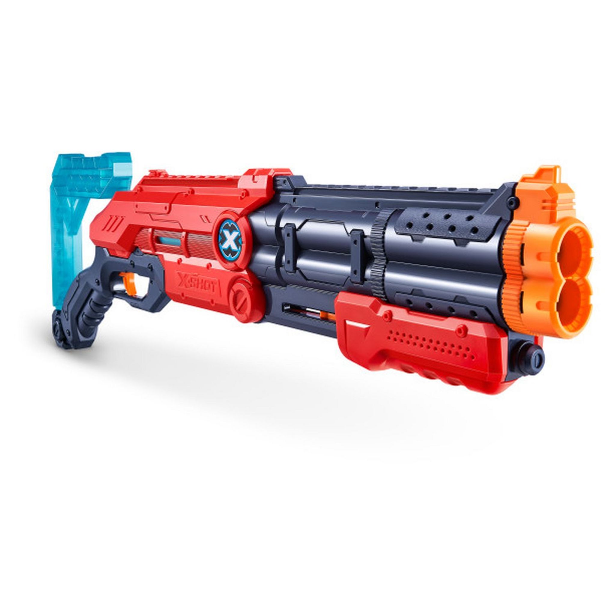 Voir la diapositive 2 : ZURU Pack XShot Ultimate Shout Out 4 pistes + 6 canettes + 48 fléchettes