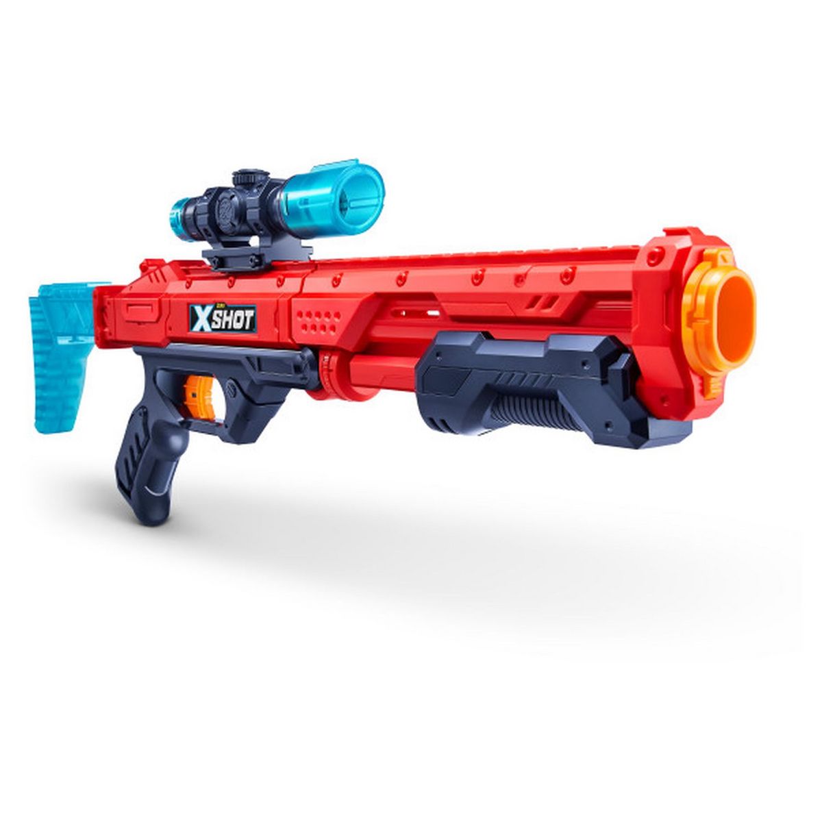 ZURU Pack XShot Ultimate Shout Out 4 pistes + 6 canettes + 48 fléchettes