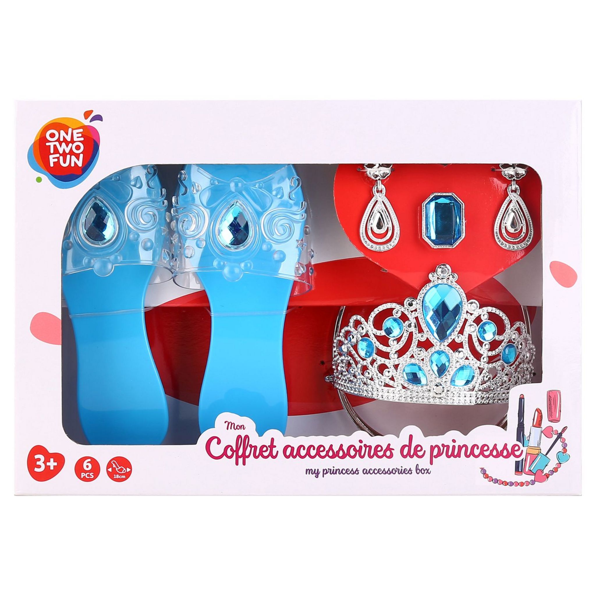 Voir la diapositive 2 : ONE TWO FUN Mon Coffret accessoires de Princesse