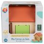 Voir la diapositive 1 : ONE TWO FUN Ma ferme en bois Montessori