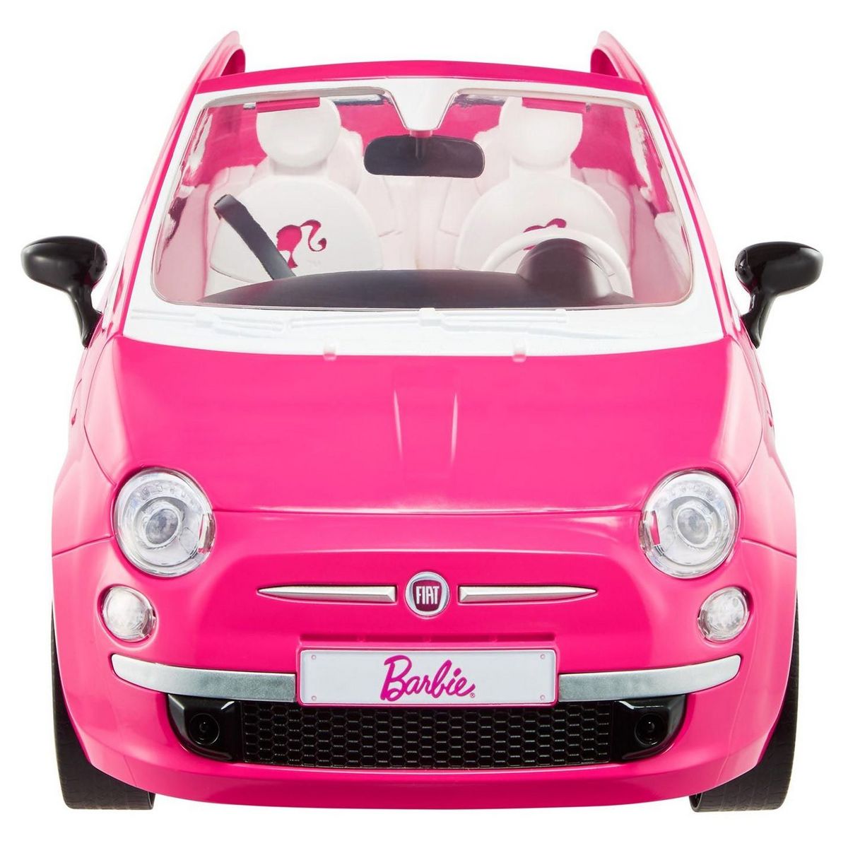 MATTEL Poupée Barbie et sa FIAT 500