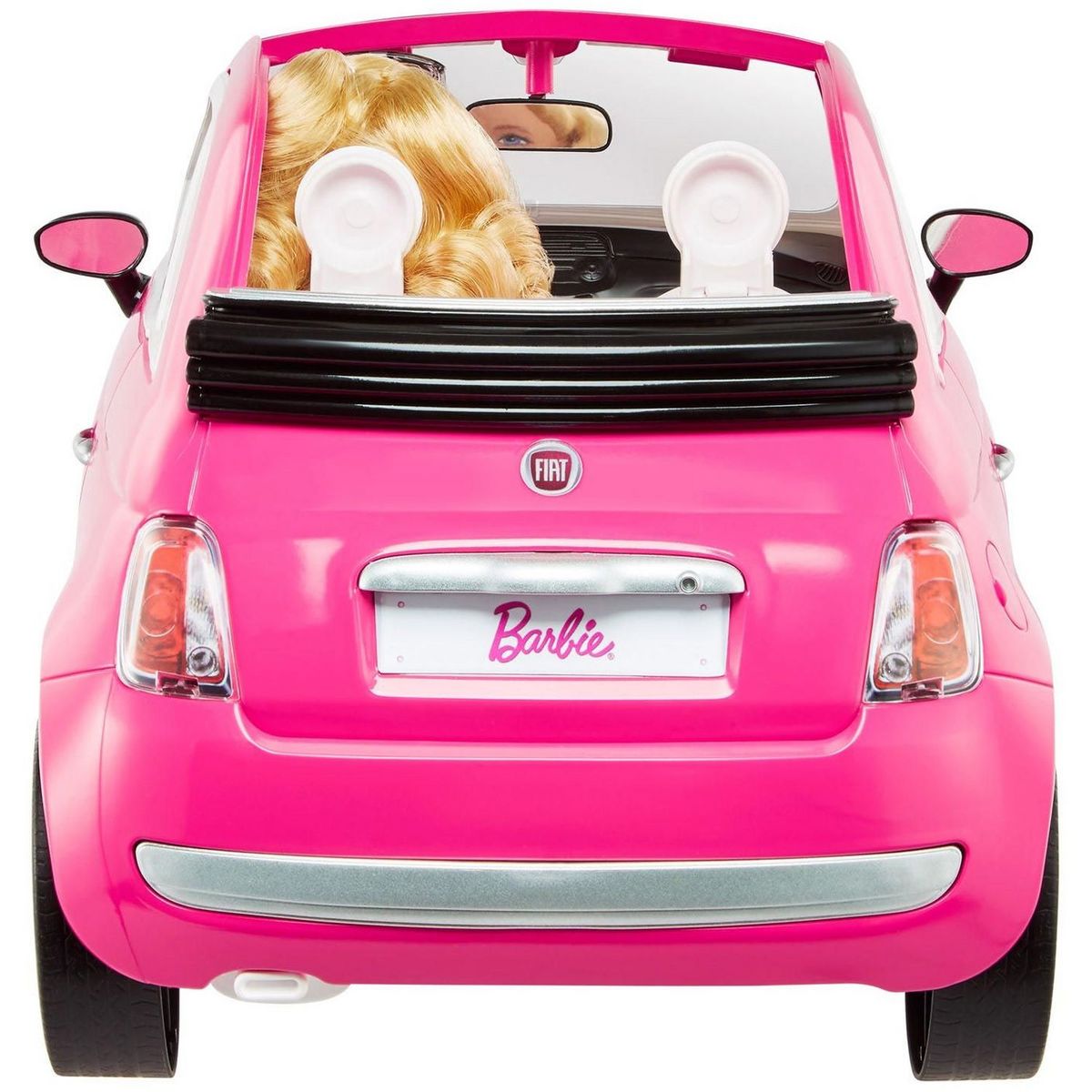 MATTEL Poupée Barbie et sa FIAT 500