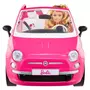MATTEL Poupée Barbie et sa FIAT 500