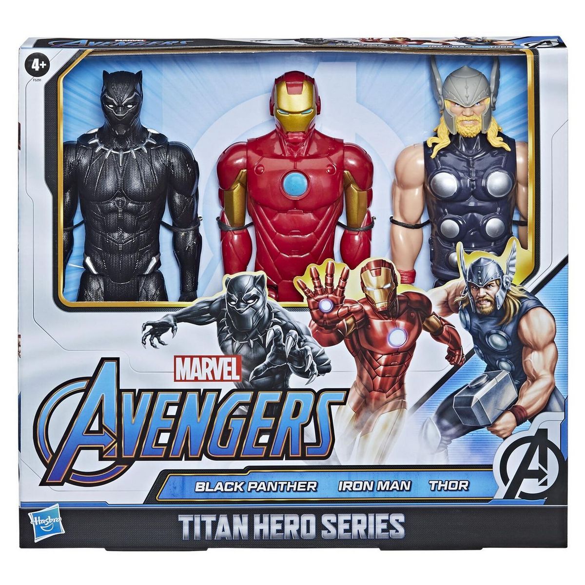 HASBRO Pack Figurine Avengers Titan Hero Série 3