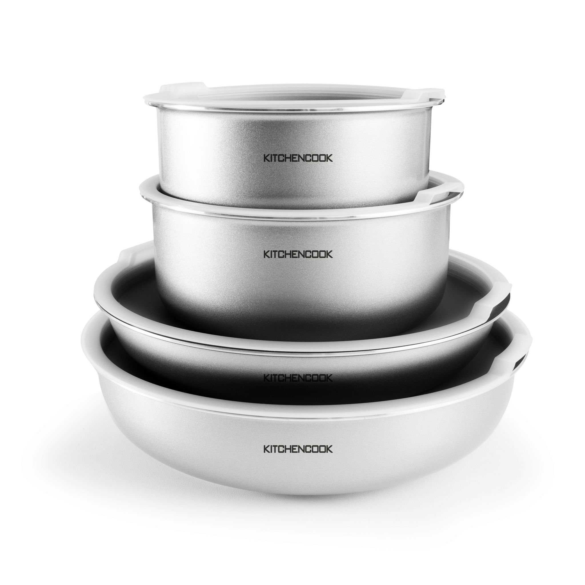 Voir la diapositive 2 : Batterie de cuisine induction 30 pièces