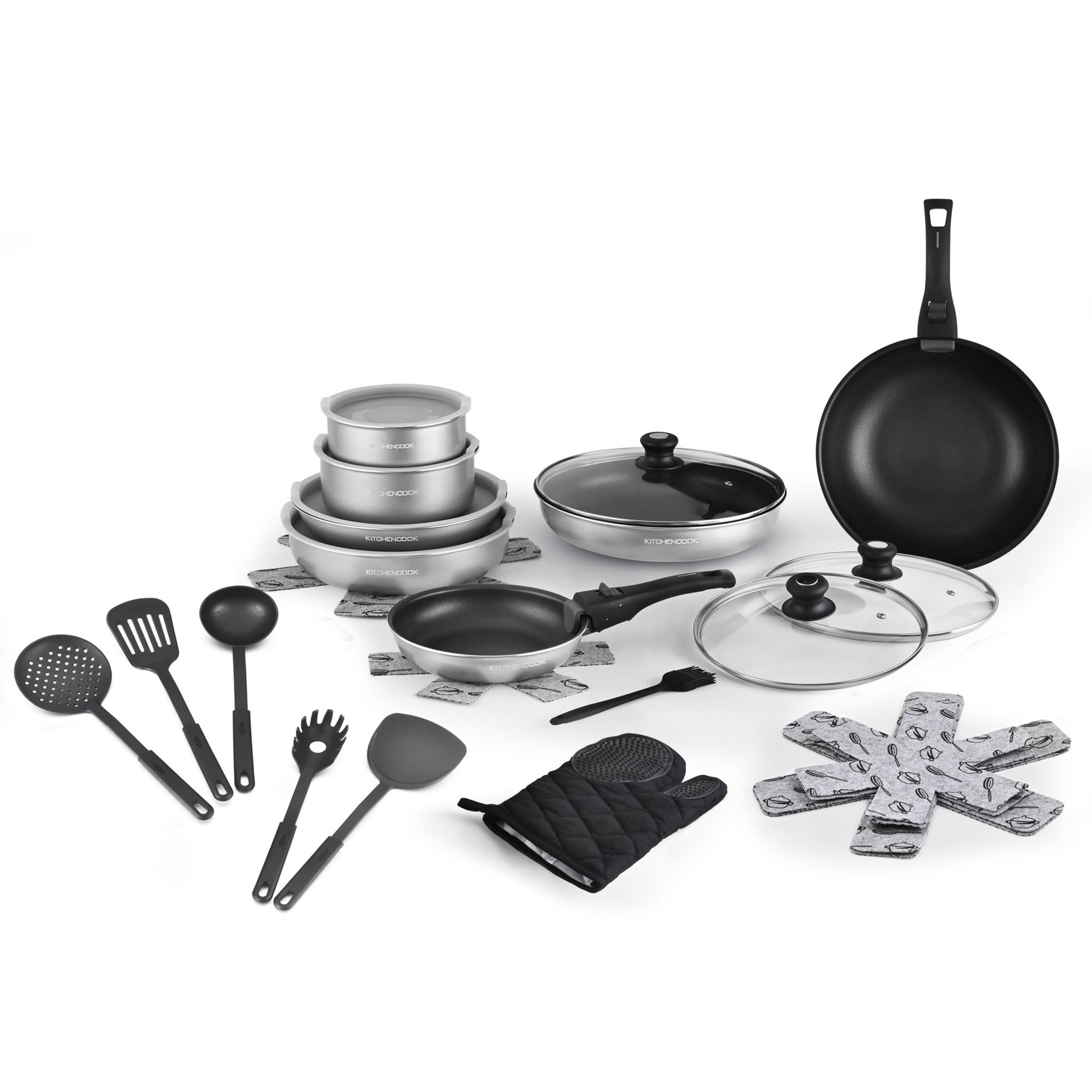 Voir la diapositive 12 : Batterie de cuisine induction 30 pièces