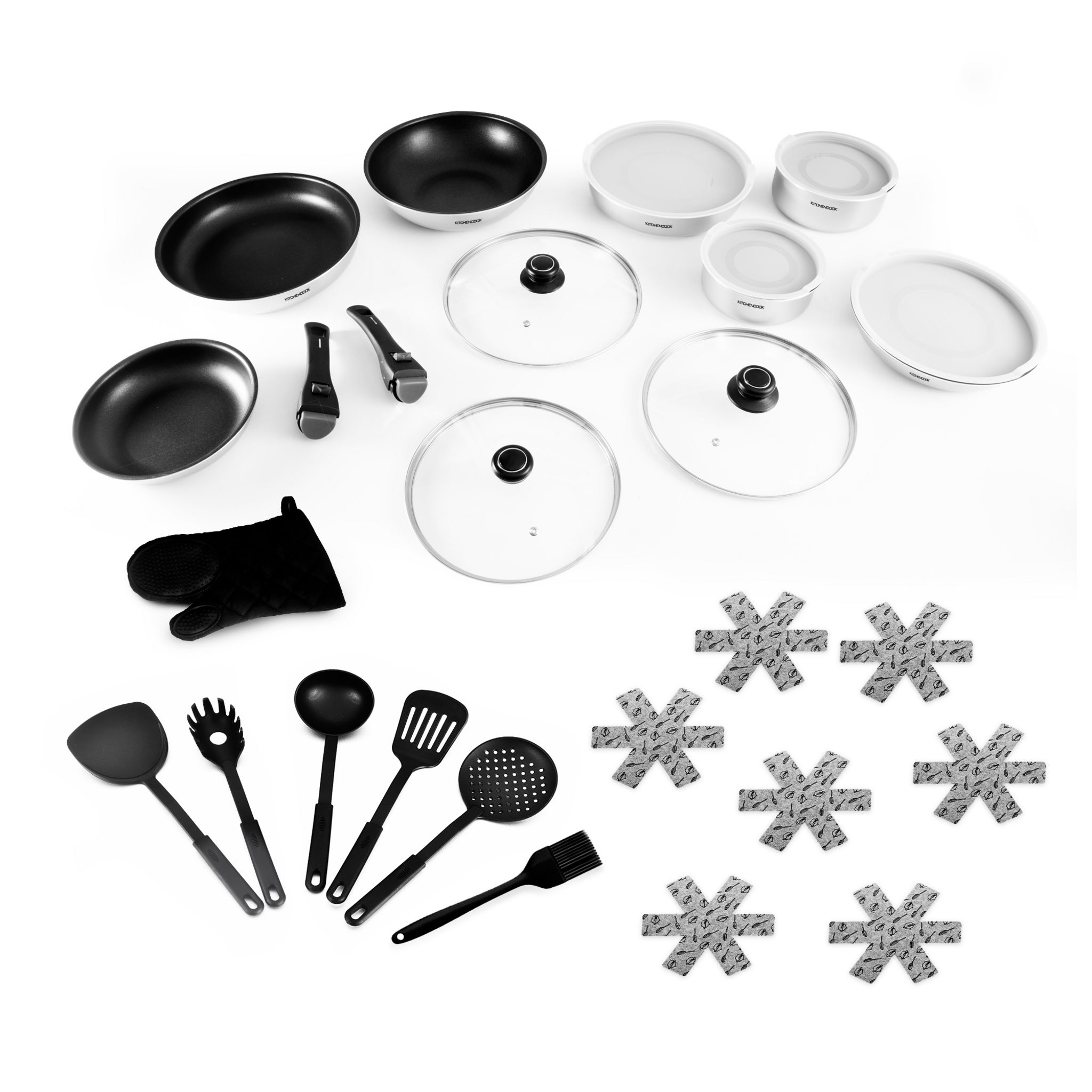 Voir la diapositive 10 : Batterie de cuisine induction 30 pièces