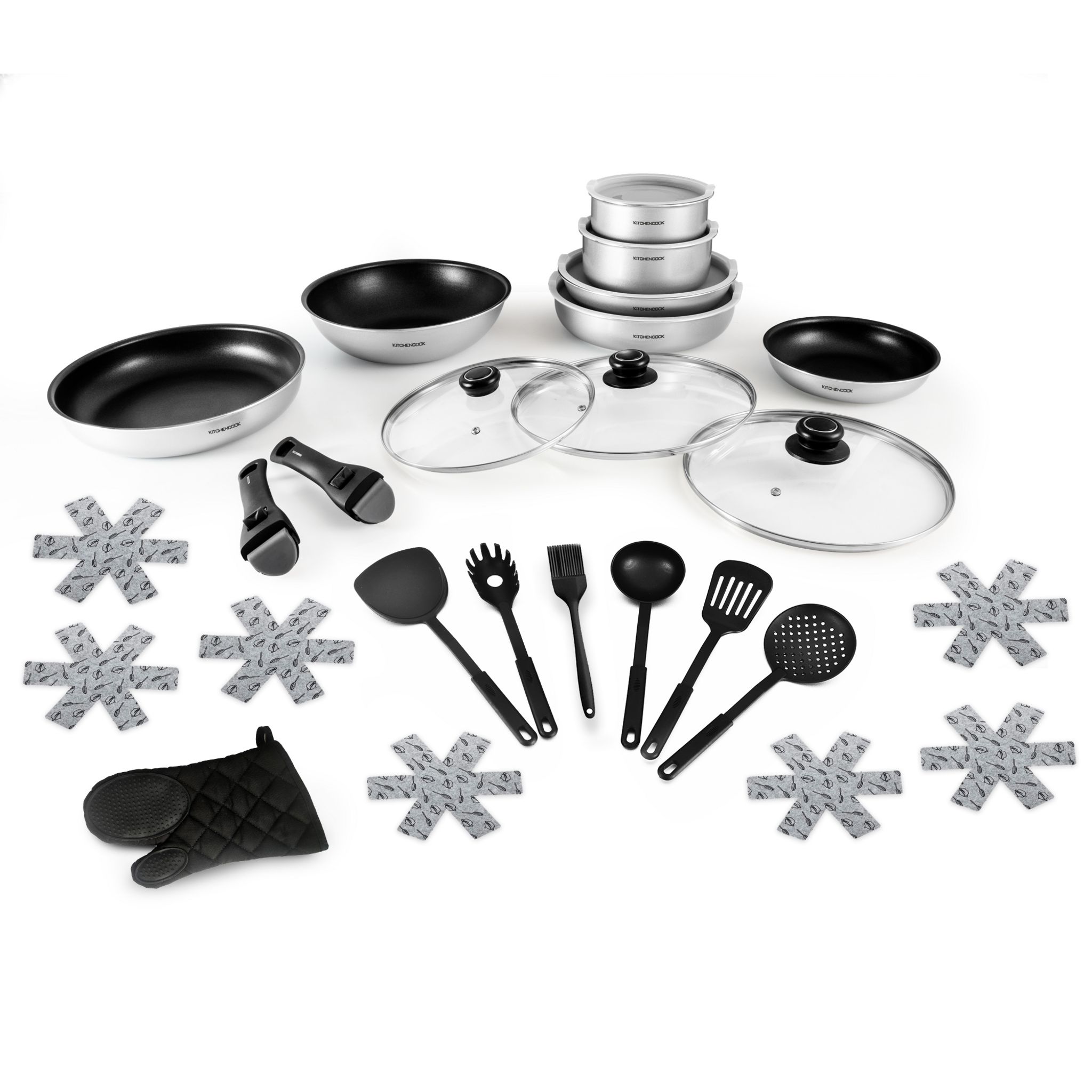 Voir la diapositive 11 : Batterie de cuisine induction 30 pièces