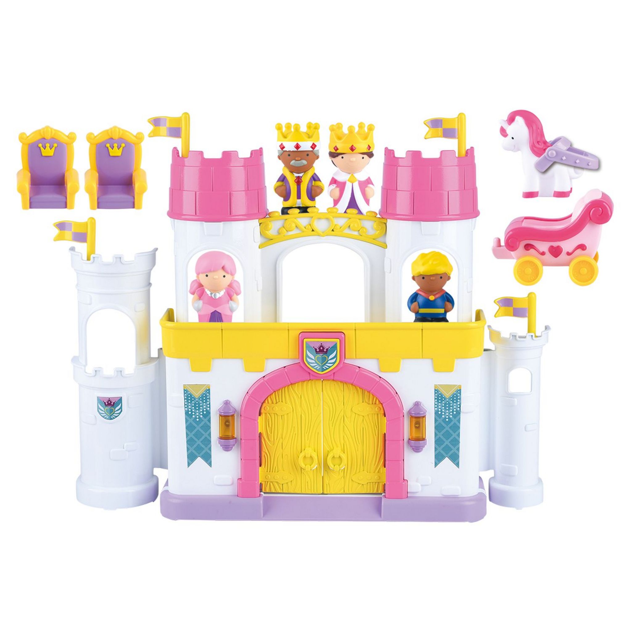 Voir la diapositive 3 : ONE TWO FUN Jeu Coffret Château de princesse