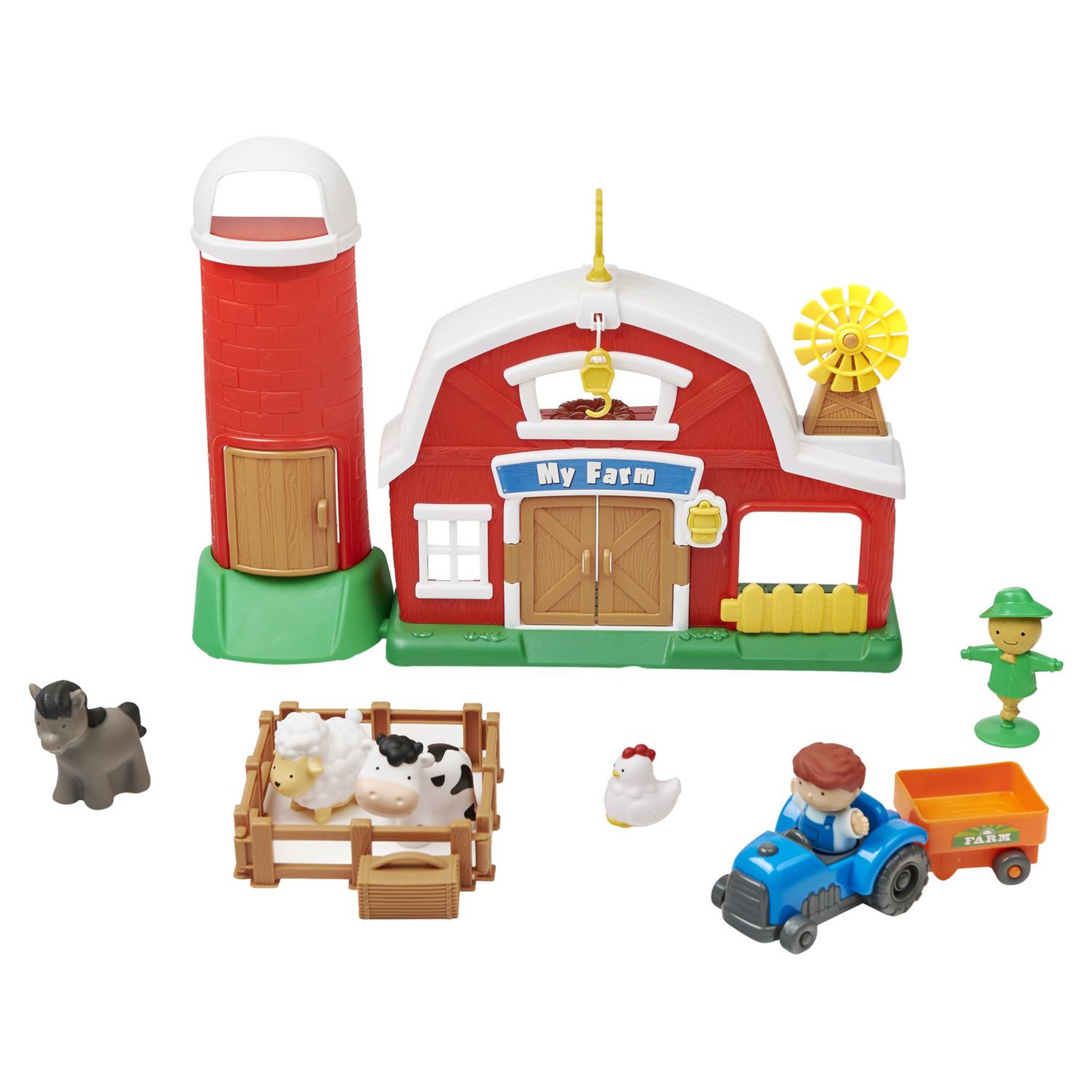 Voir la diapositive 5 : ONE TWO FUN Ensemble de jeu Mon coffret Ferme