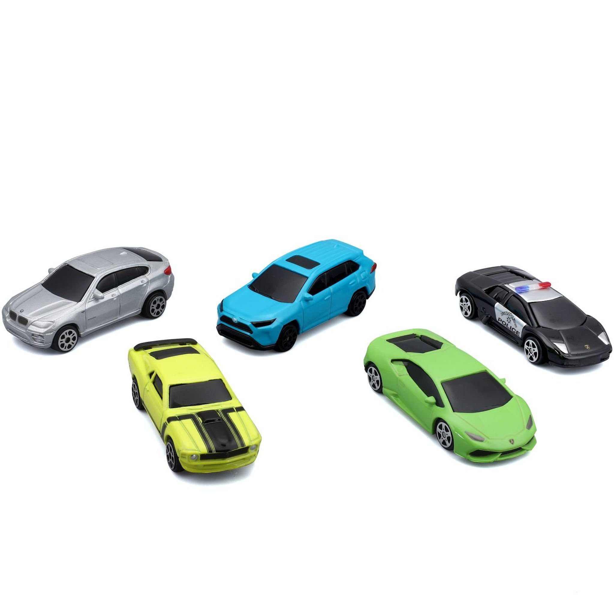 Voir la diapositive 12 : ONE TWO FUN Pack de 5 véhicules échelle 1/64ème