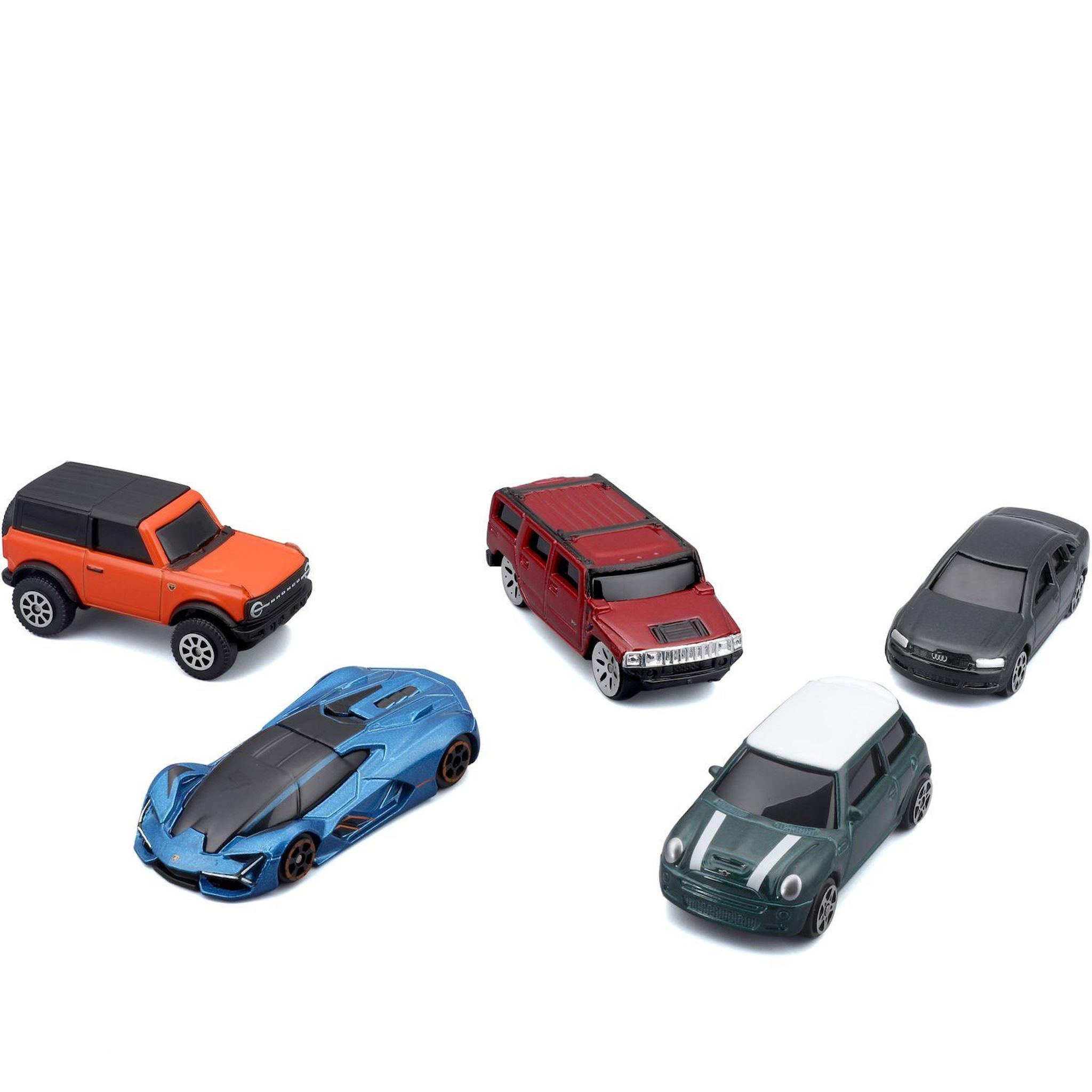 Voir la diapositive 13 : ONE TWO FUN Pack de 5 véhicules échelle 1/64ème