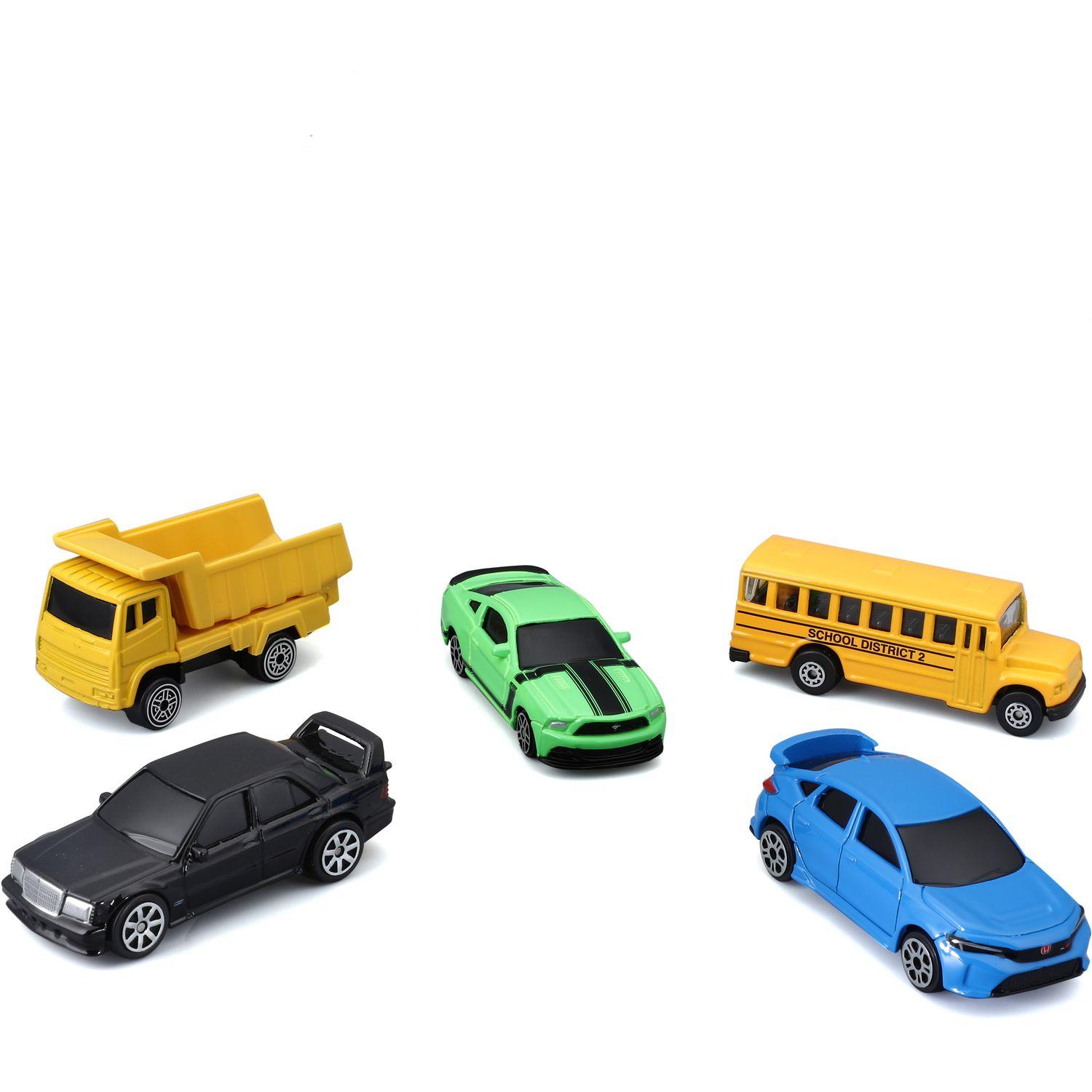 Voir la diapositive 14 : ONE TWO FUN Pack de 5 véhicules échelle 1/64ème