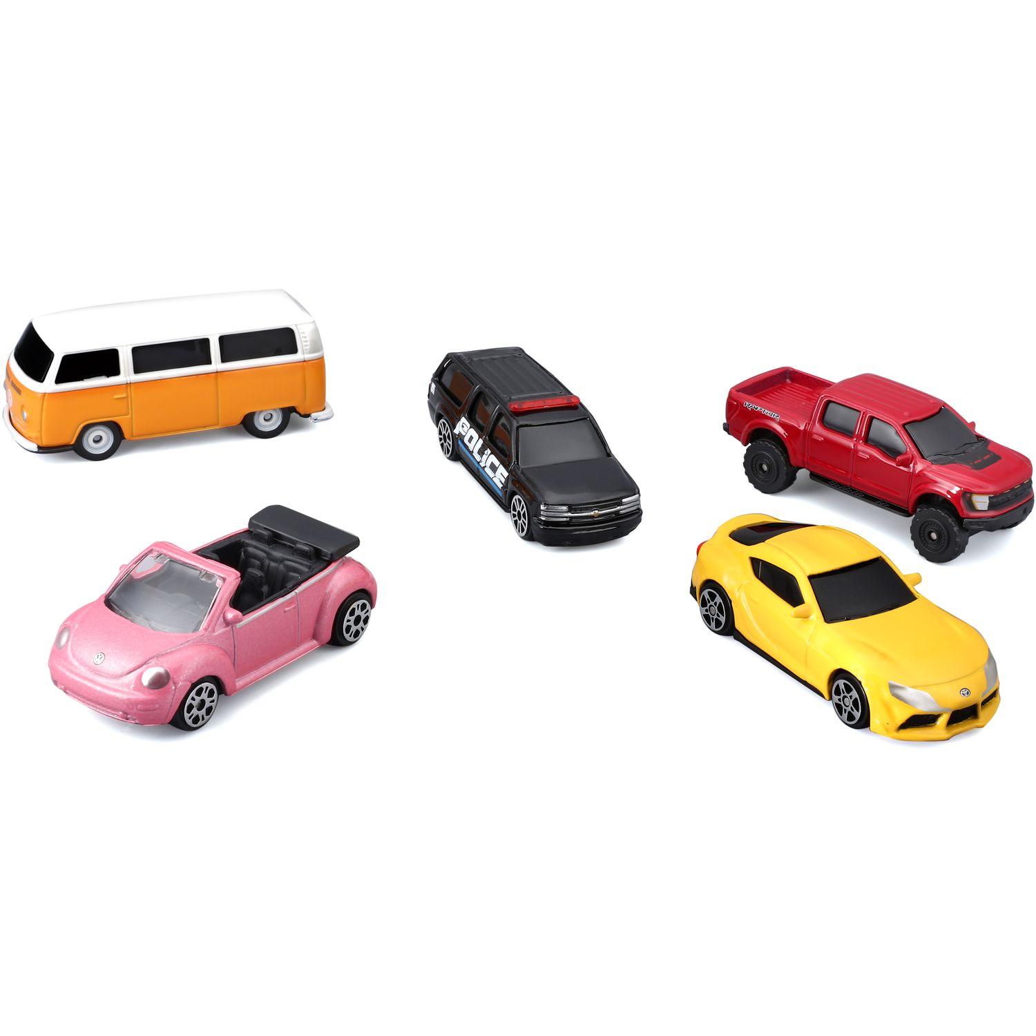 Voir la diapositive 10 : ONE TWO FUN Pack de 5 véhicules échelle 1/64ème
