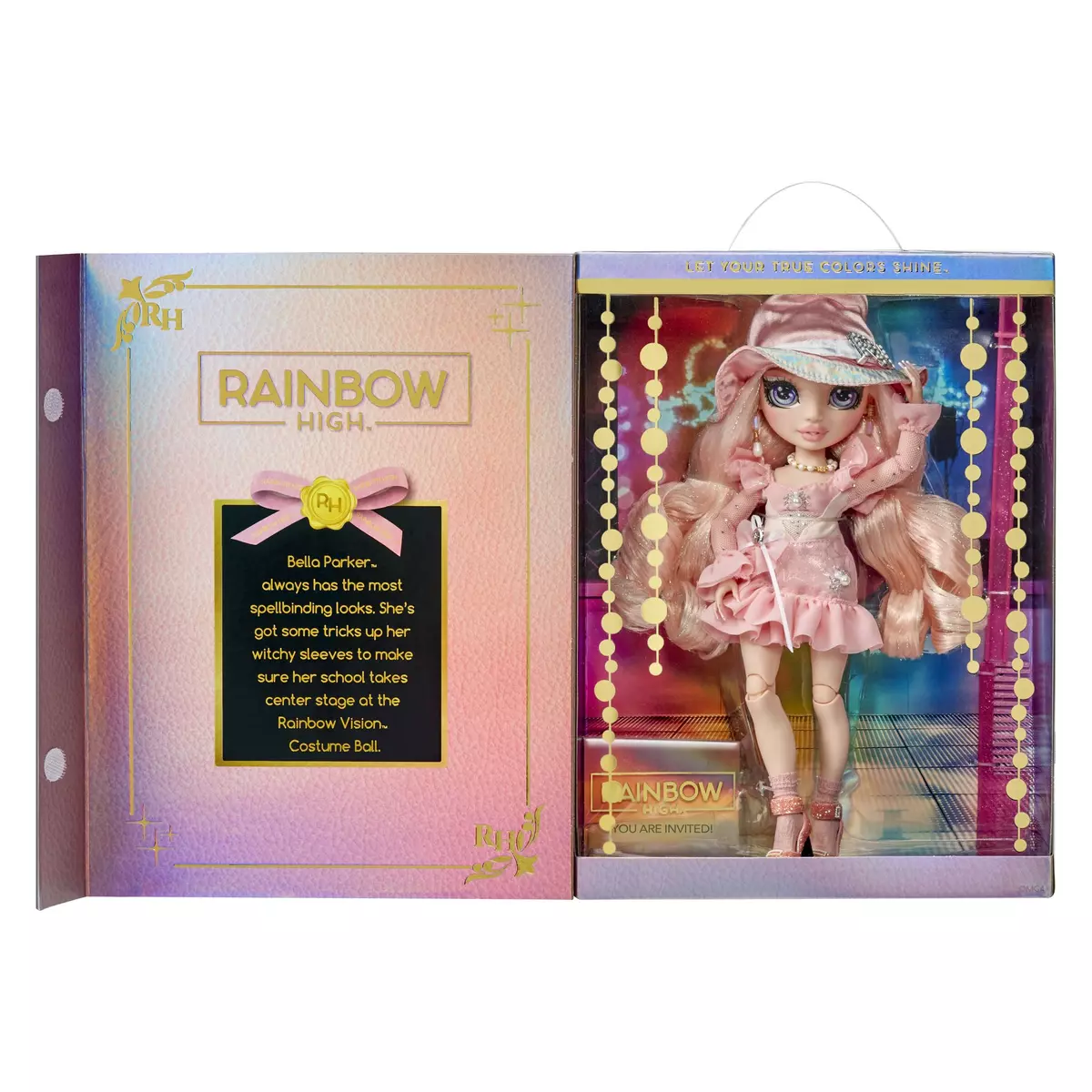 MGA Poupée Rainbow High Bal costumé - Rose