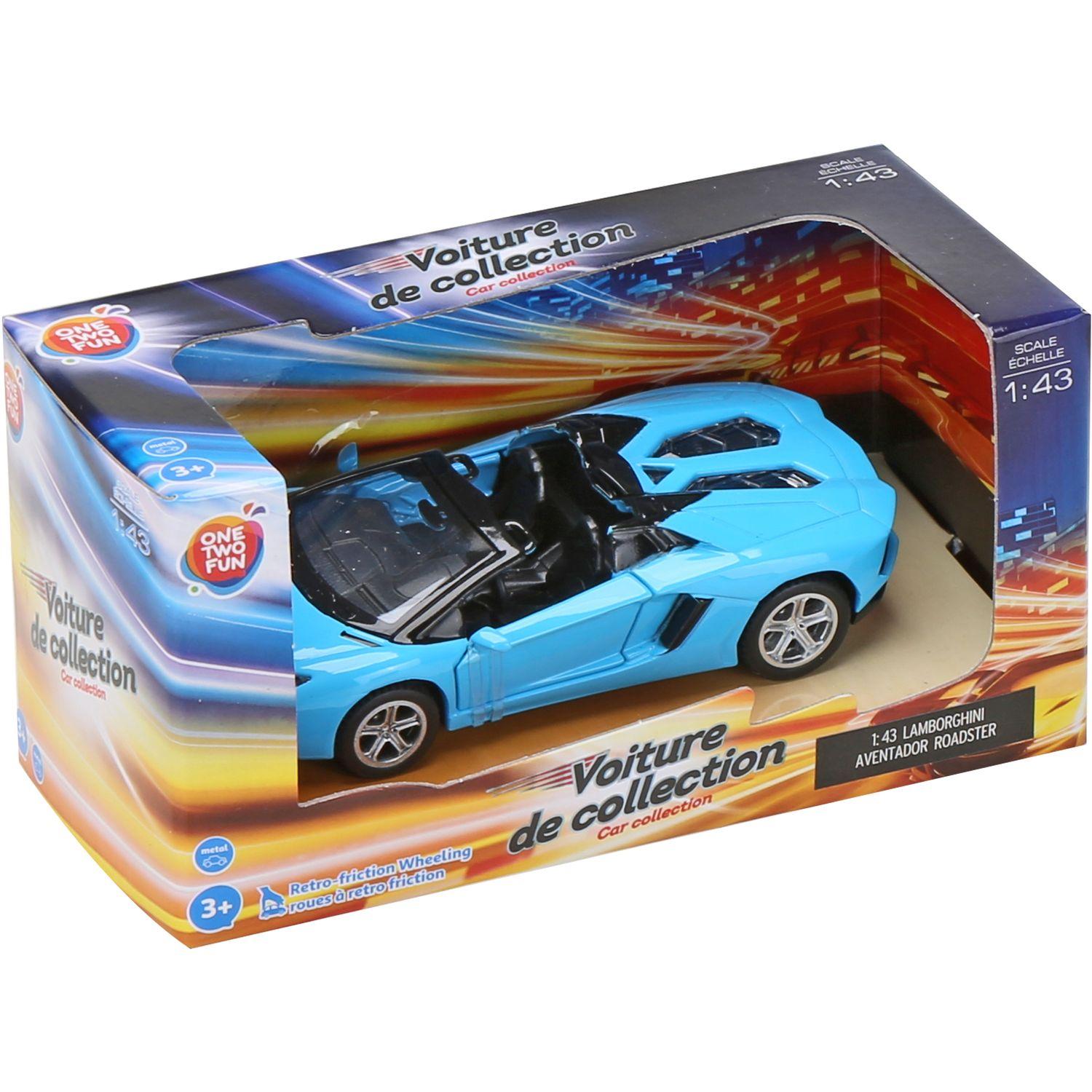 Voir la diapositive 3 : ONE TWO FUN Voiture de Collection Métal Pull Bak City échelle 1/43ème