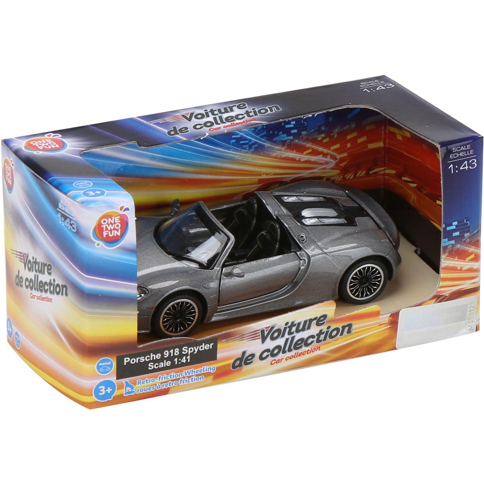 Voir la diapositive 4 : ONE TWO FUN Voiture de Collection Métal Pull Bak City échelle 1/43ème