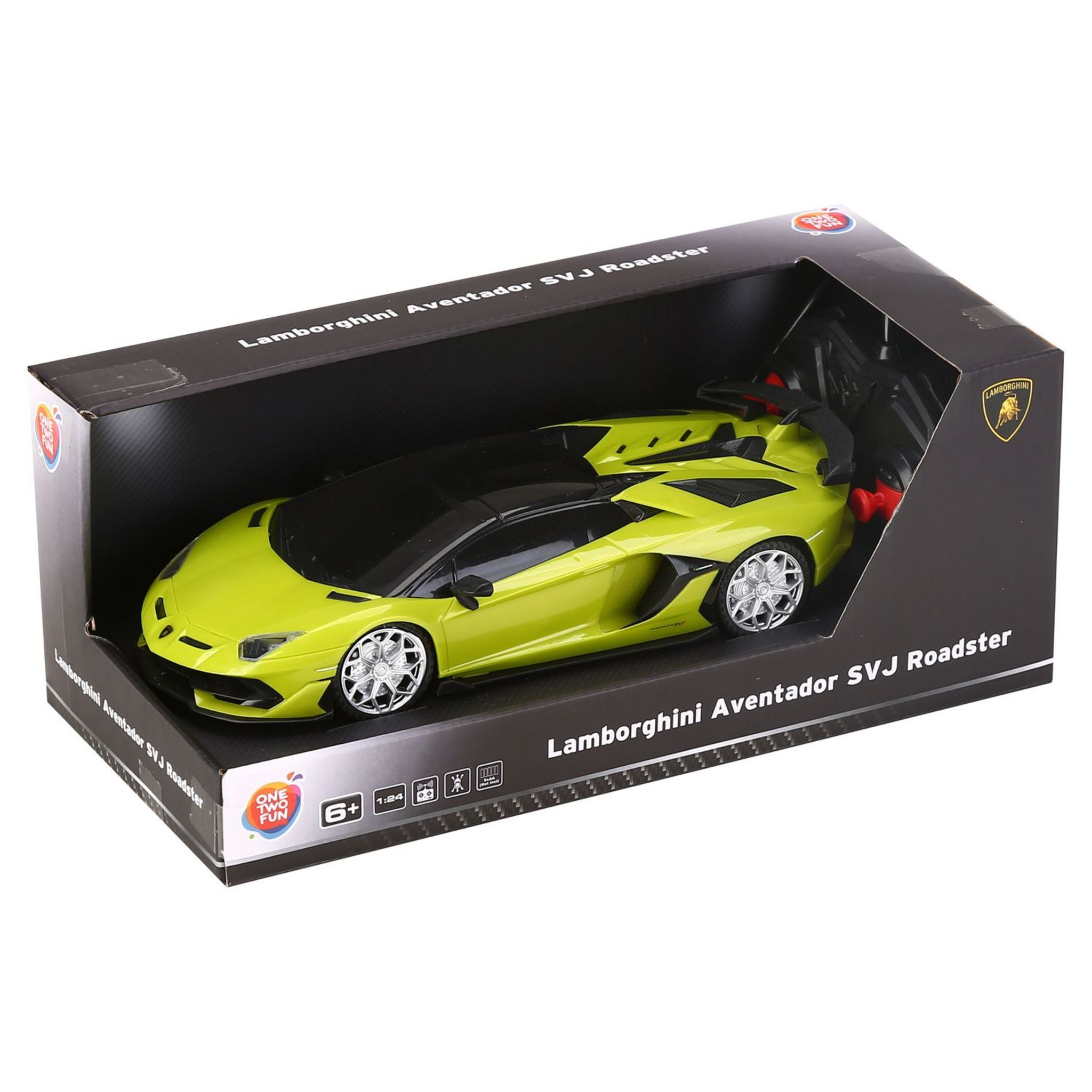 Voir la diapositive 2 : ONE TWO FUN Voiture RC 27mHz échelle 1/24ème