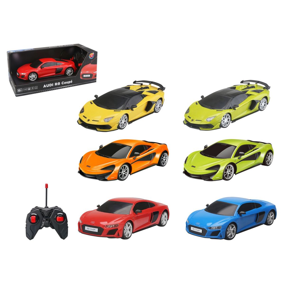 ONE TWO FUN Voiture RC 27mHz échelle 1/24ème