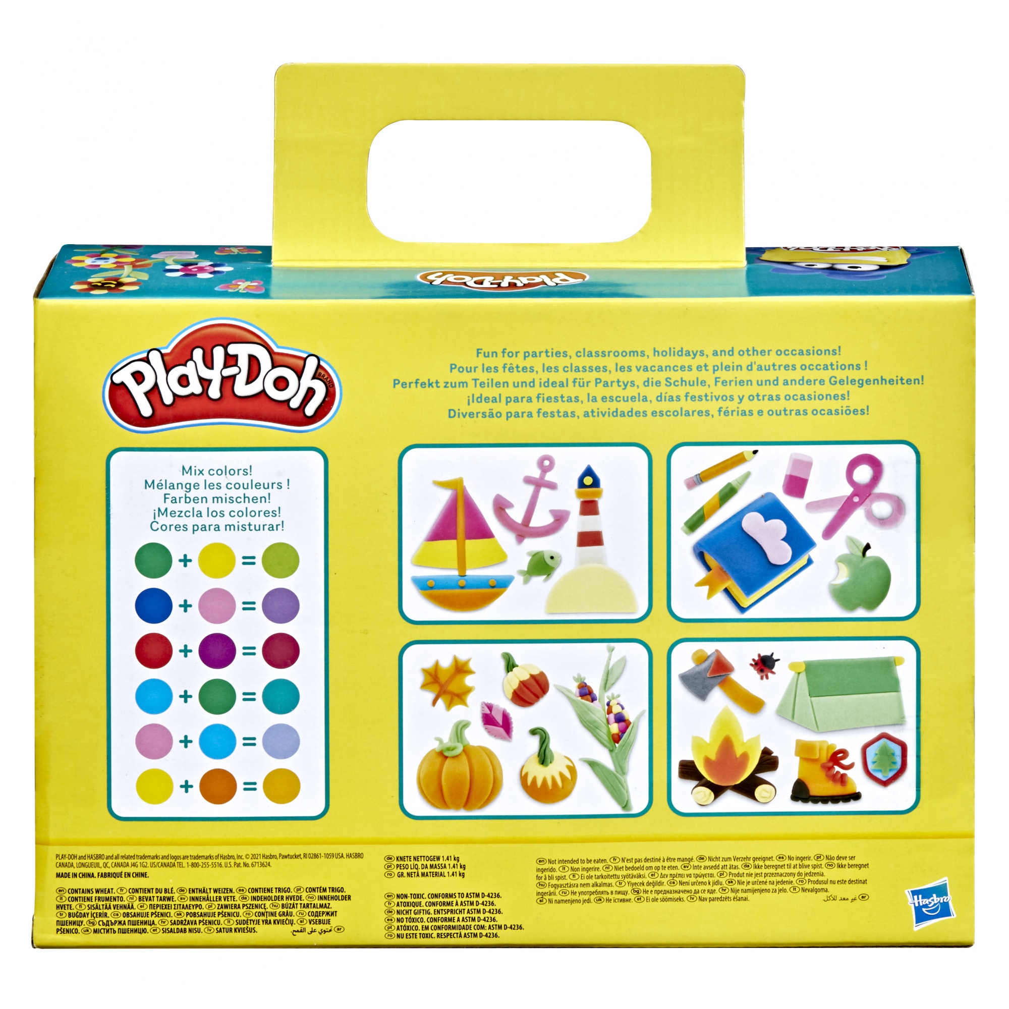 Voir la diapositive 2 : HASBRO Pack Pâte à modeler x 50 O Fun Play-Doh
