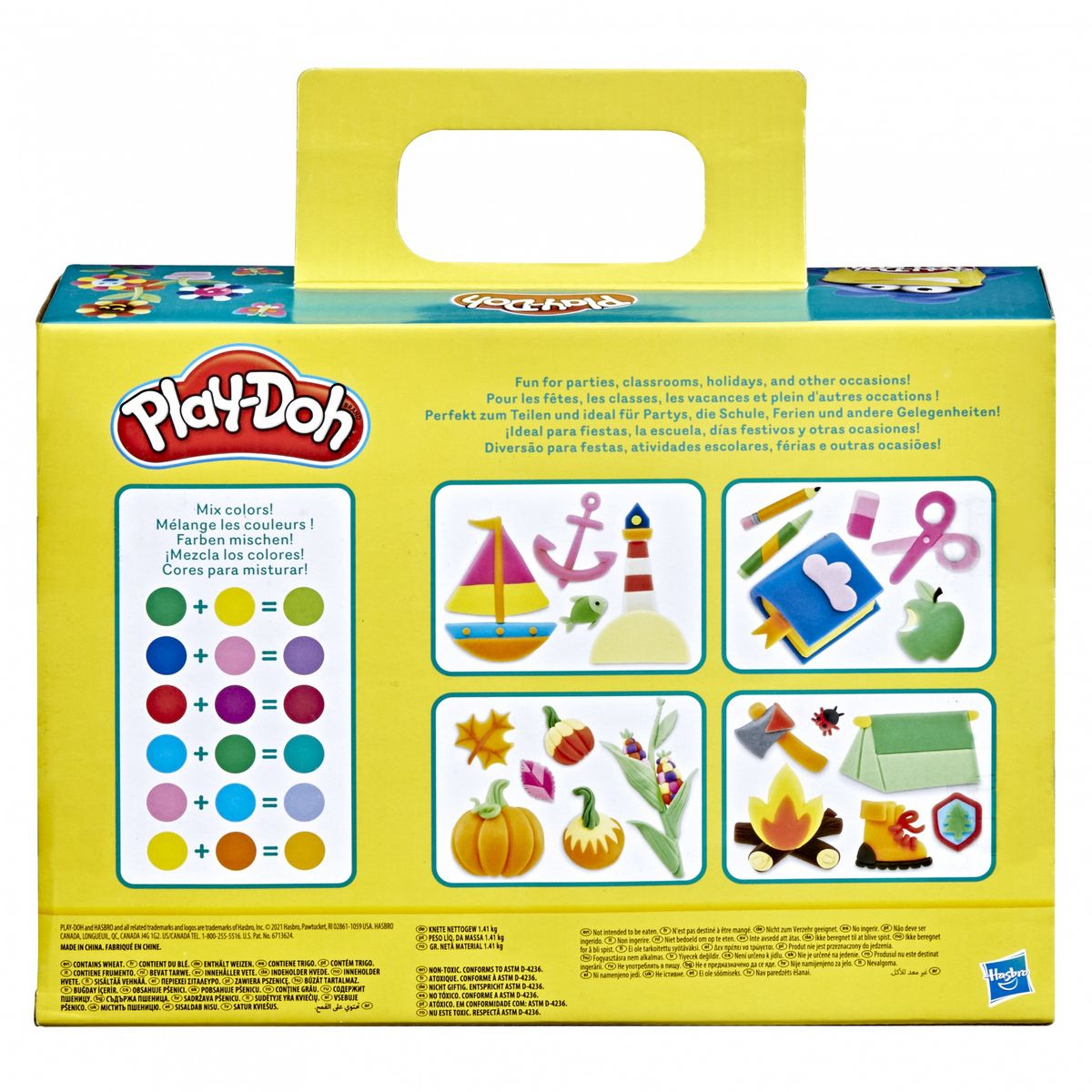 HASBRO Pack Pâte à modeler x 50 O Fun Play-Doh