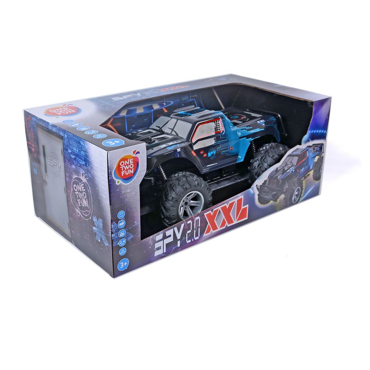 ONE TWO FUN Véhicule RC SPY 2.0 XXL