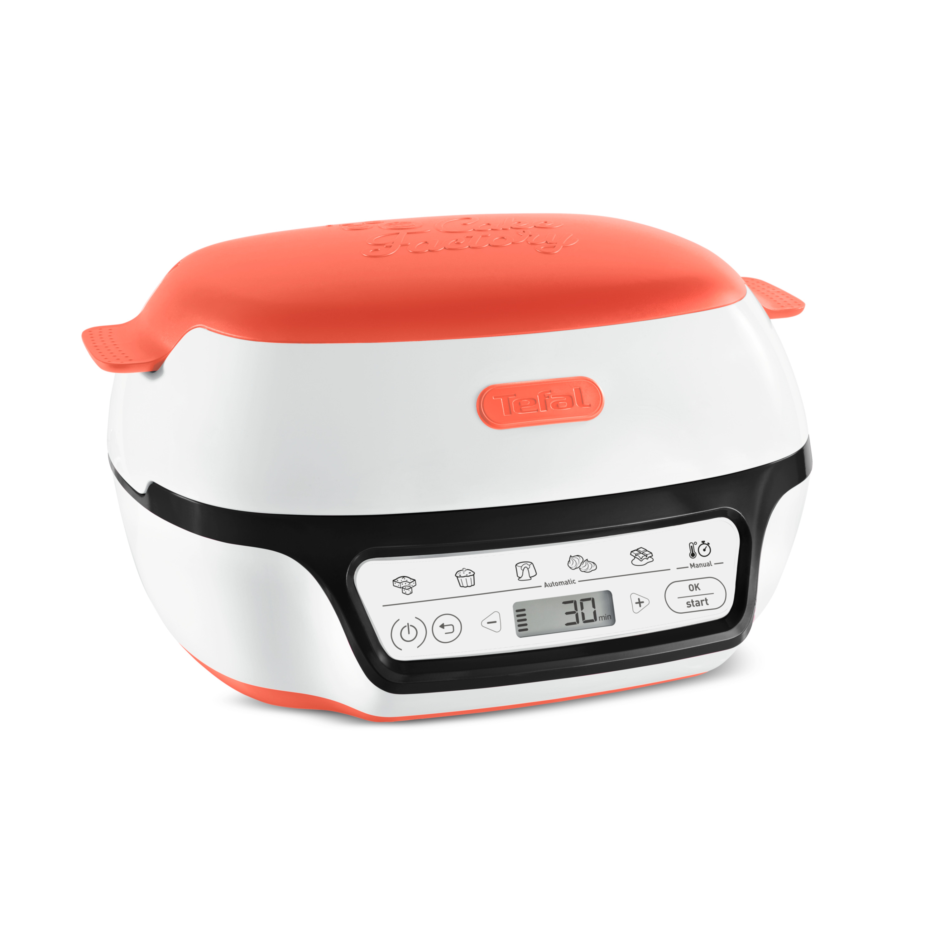 Voir la diapositive 2 : TEFAL Cake factory Tutti Frutti KD801510 - Blanc