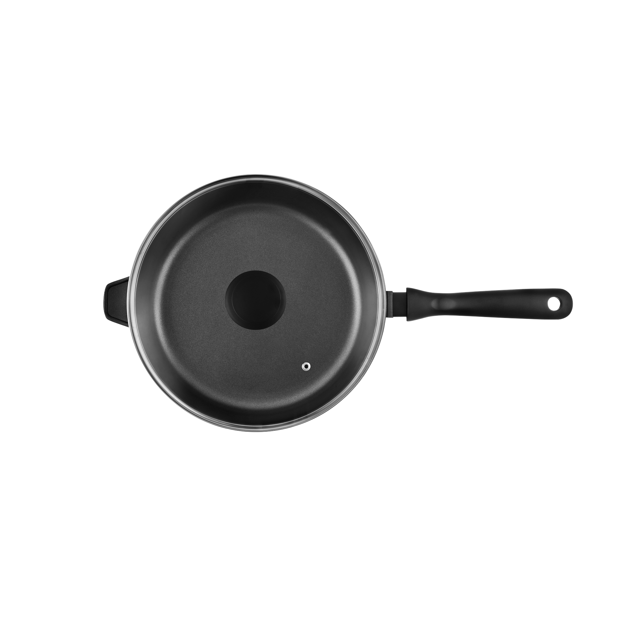 Voir la diapositive 5 : KITCHENCOOK Sauteuse 24 cm TFI + couvercle
