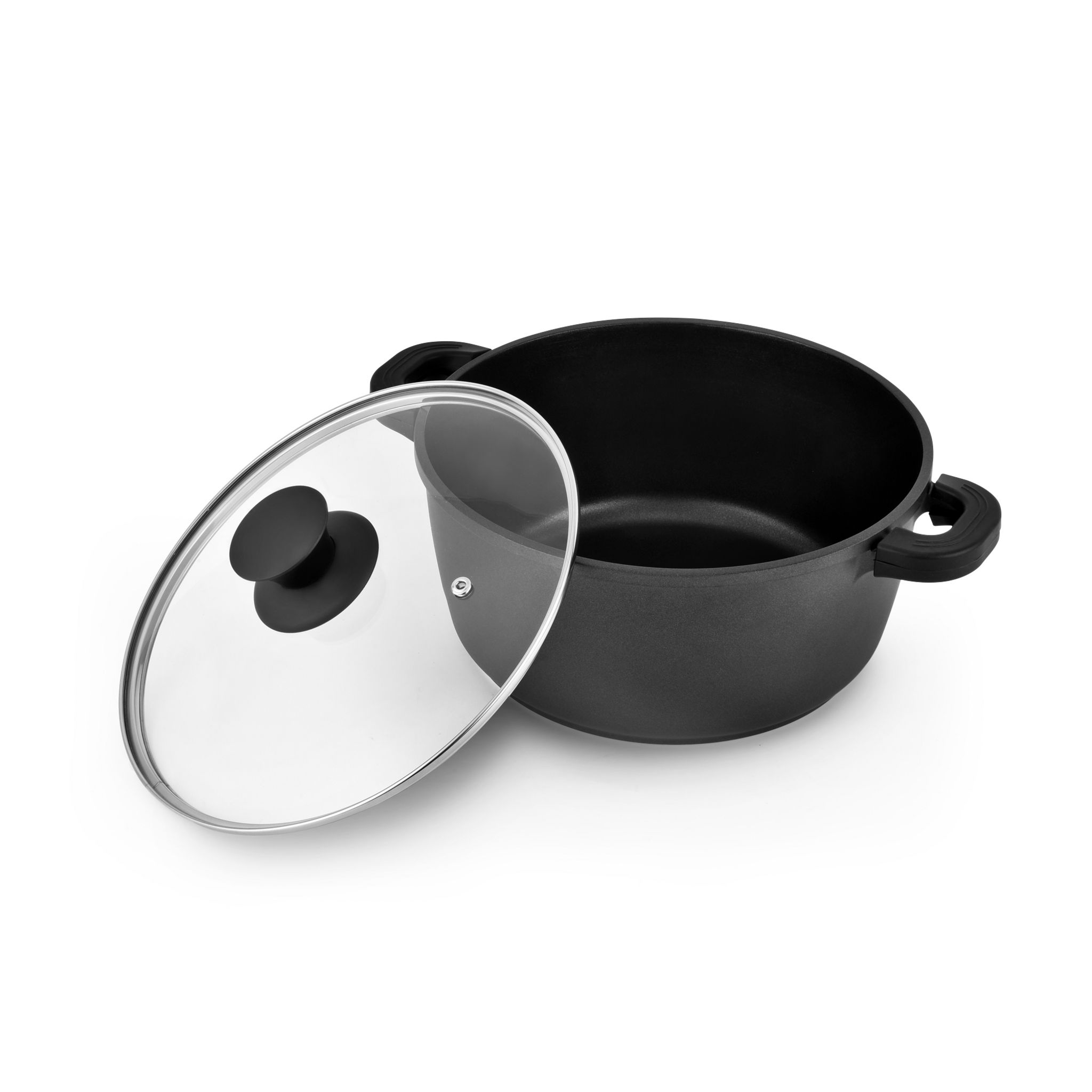 Voir la diapositive 2 : KITCHENCOOK Faitout 40 cm TFI + couvercle