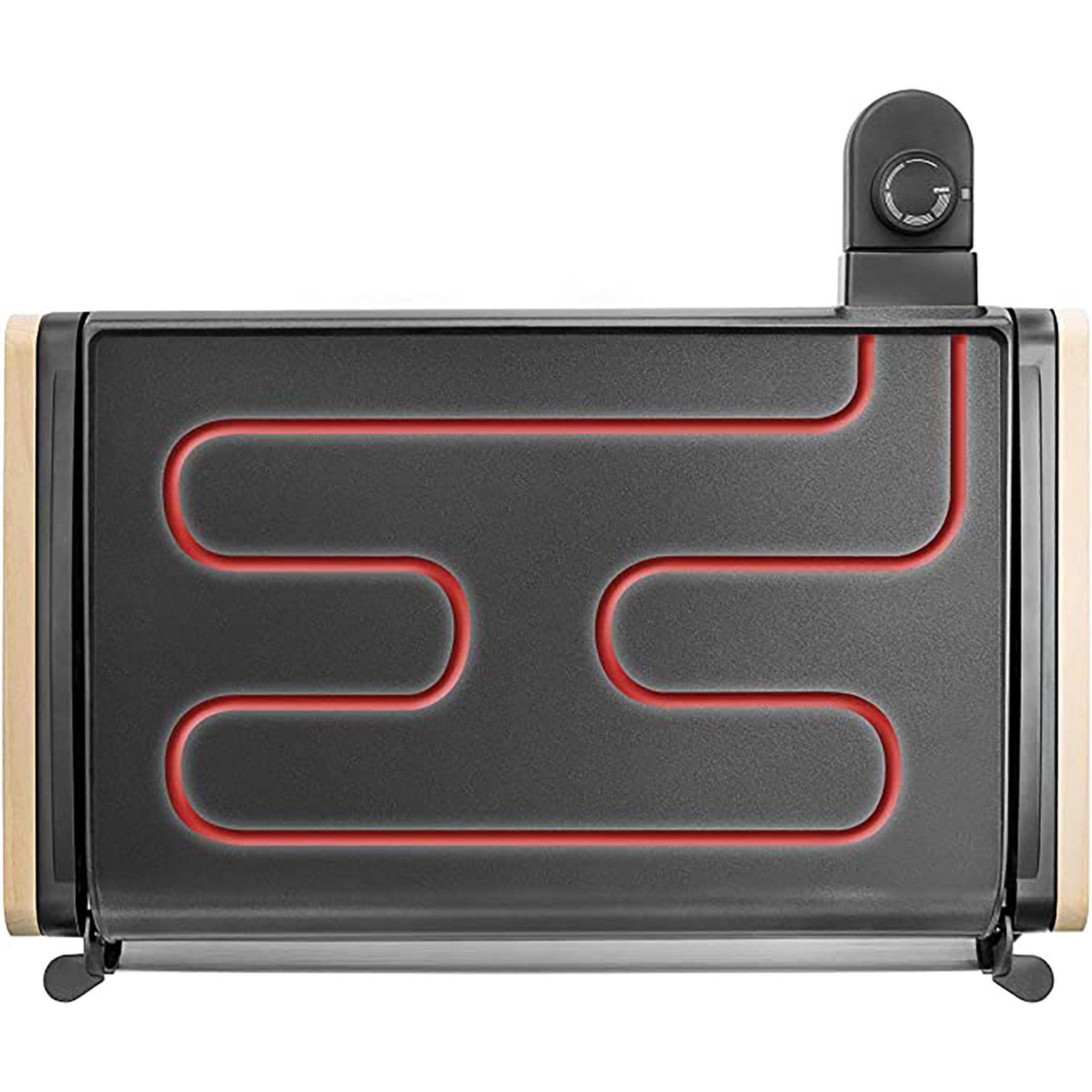 Voir la diapositive 4 : LAGRANGE Plancha électrique 229004 - Bois