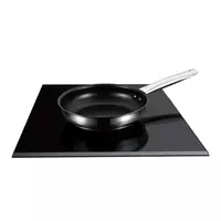 Kitchen Artist Set de 3 casseroles antiadhésif 16/18/20cm noir/marron -  mep115 pas cher 