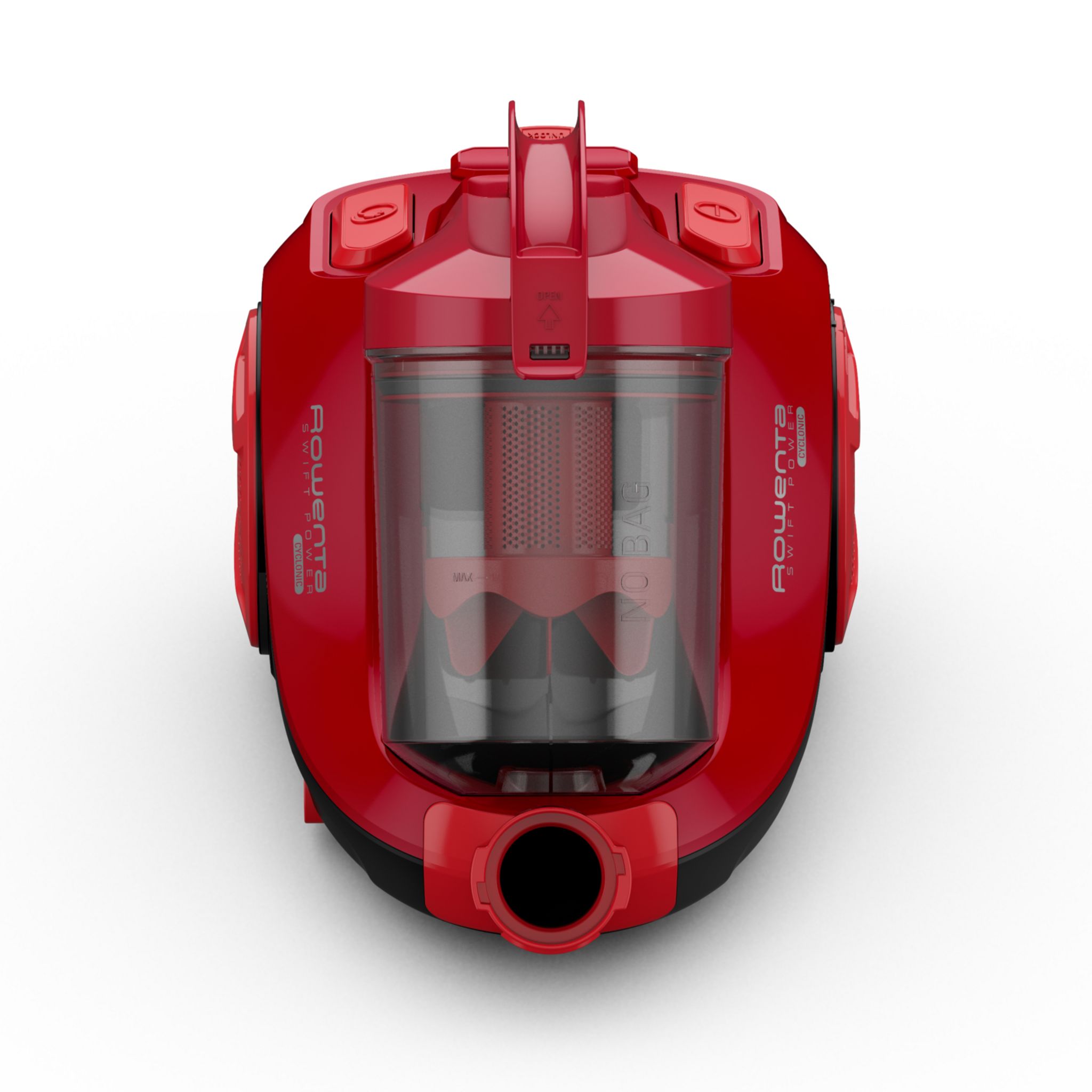 Voir la diapositive 3 : ROWENTA Aspirateur traîneau sans sac&nbsp;Swift Power Cyclonic &nbsp; RO2913EA - Rouge