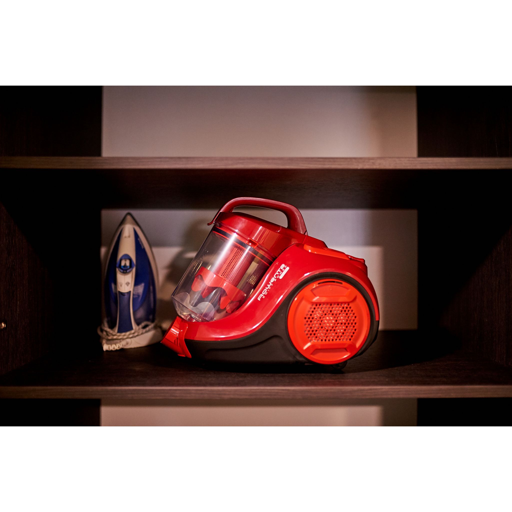 Voir la diapositive 8 : ROWENTA Aspirateur traîneau sans sac&nbsp;Swift Power Cyclonic &nbsp; RO2913EA - Rouge