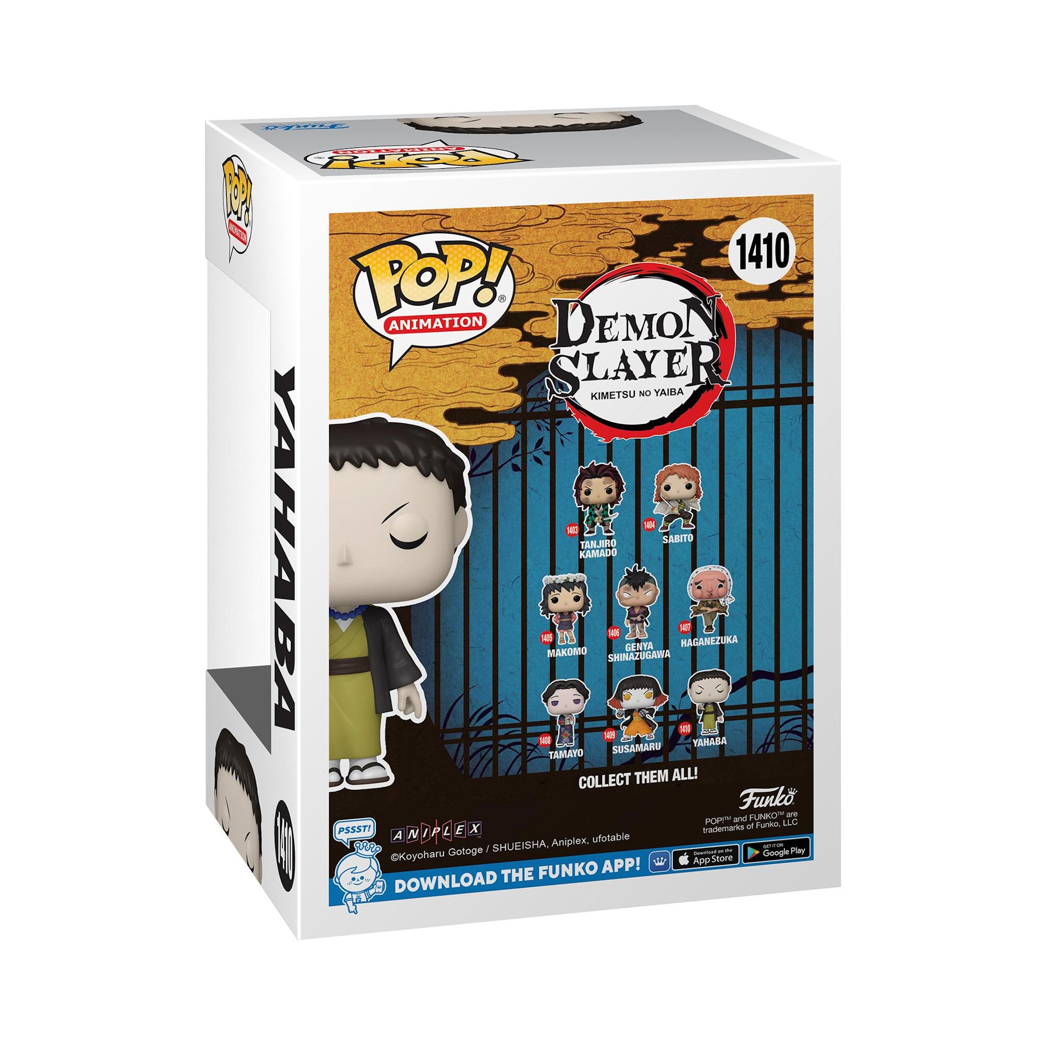 Voir la diapositive 3 : FUNKO Figurine Pop Animation Demon Slayer Yahaba