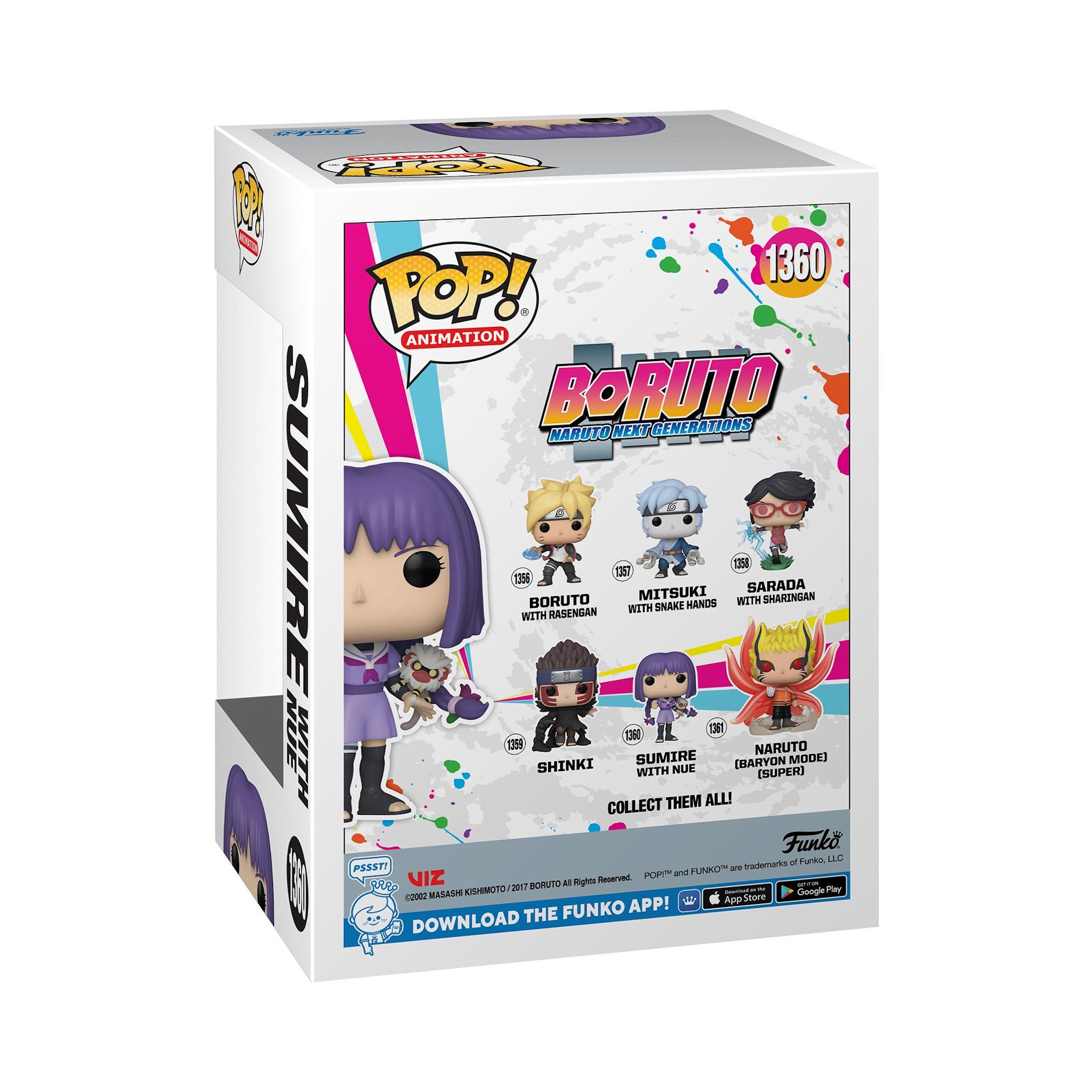 Voir la diapositive 3 : FUNKO Figurine Pop Animation Boruto Sumire with Nue