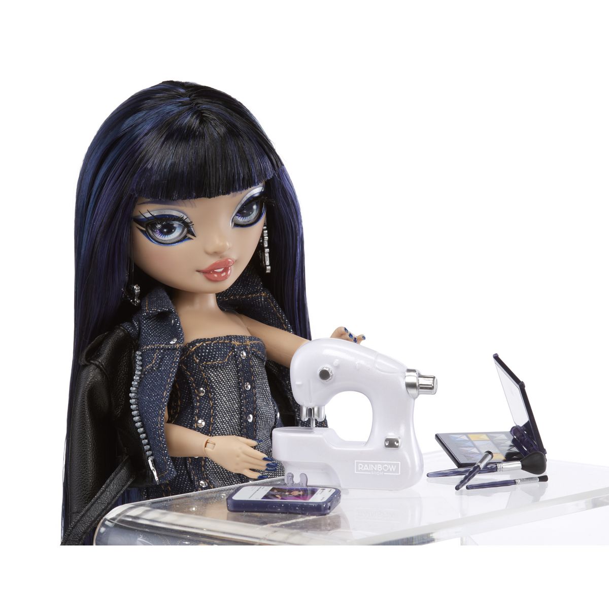 MGA Poupée Rainbow High Fashion - Kim Bleu