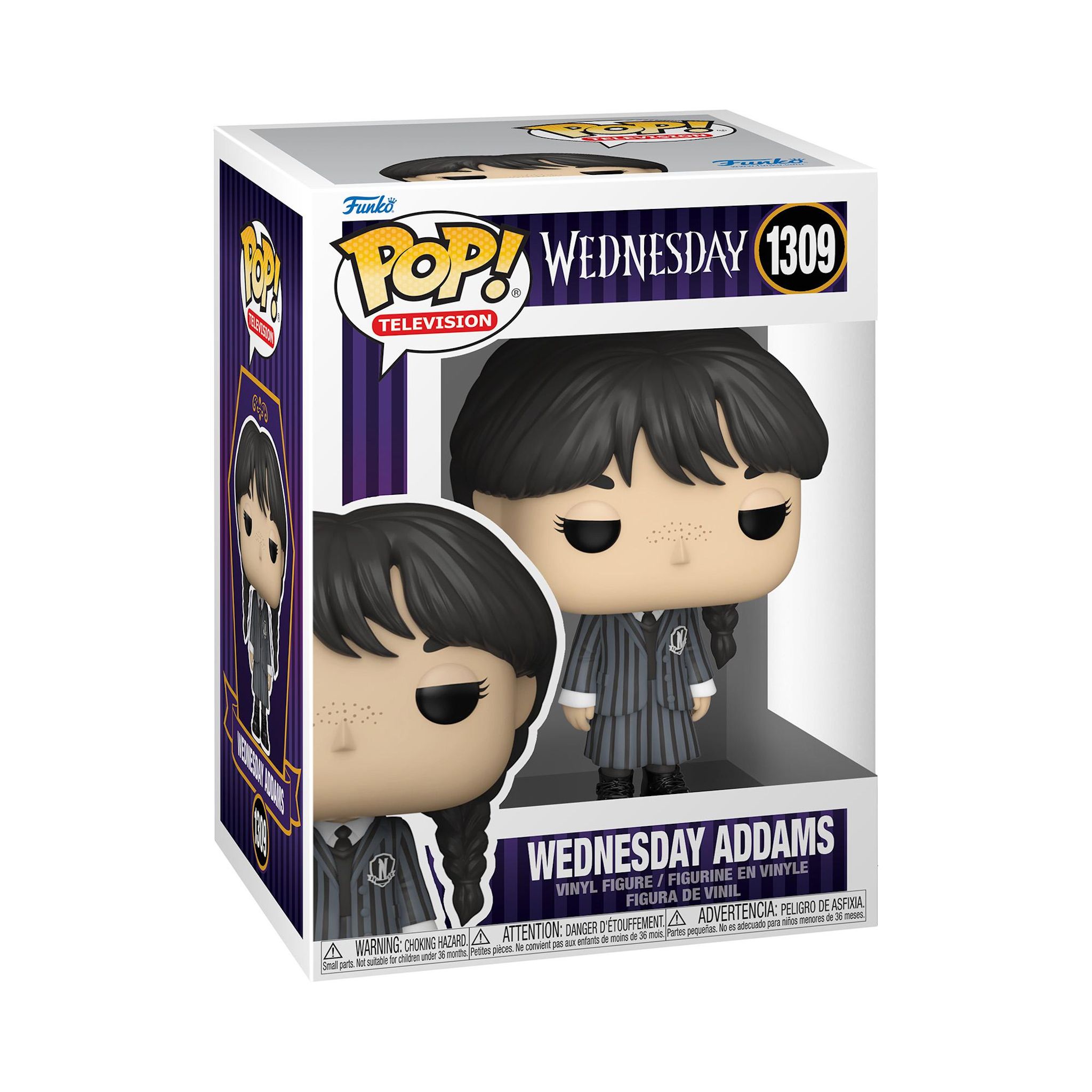 Voir la diapositive 1 : FUNKO Figurine POP Mercredi Addams - Mercredi