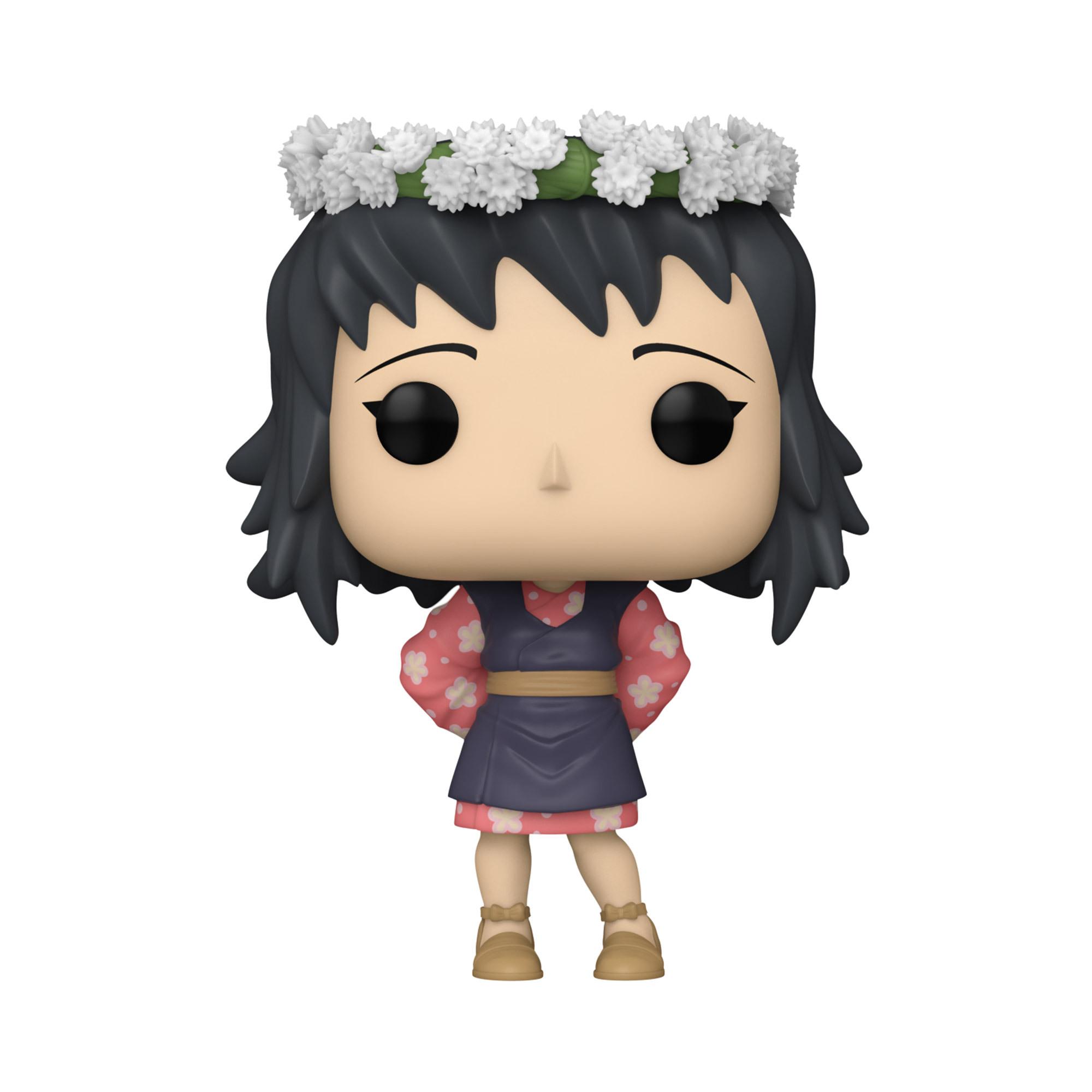 Voir la diapositive 2 : FUNKO Figurine Pop Animation Demon Slayer Makomo Flower Headdress