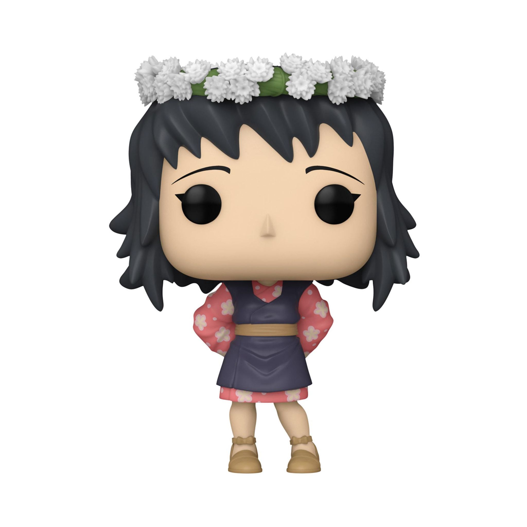 Voir la diapositive 2 : FUNKO Figurine Pop Animation Demon Slayer Makomo Flower Headdress