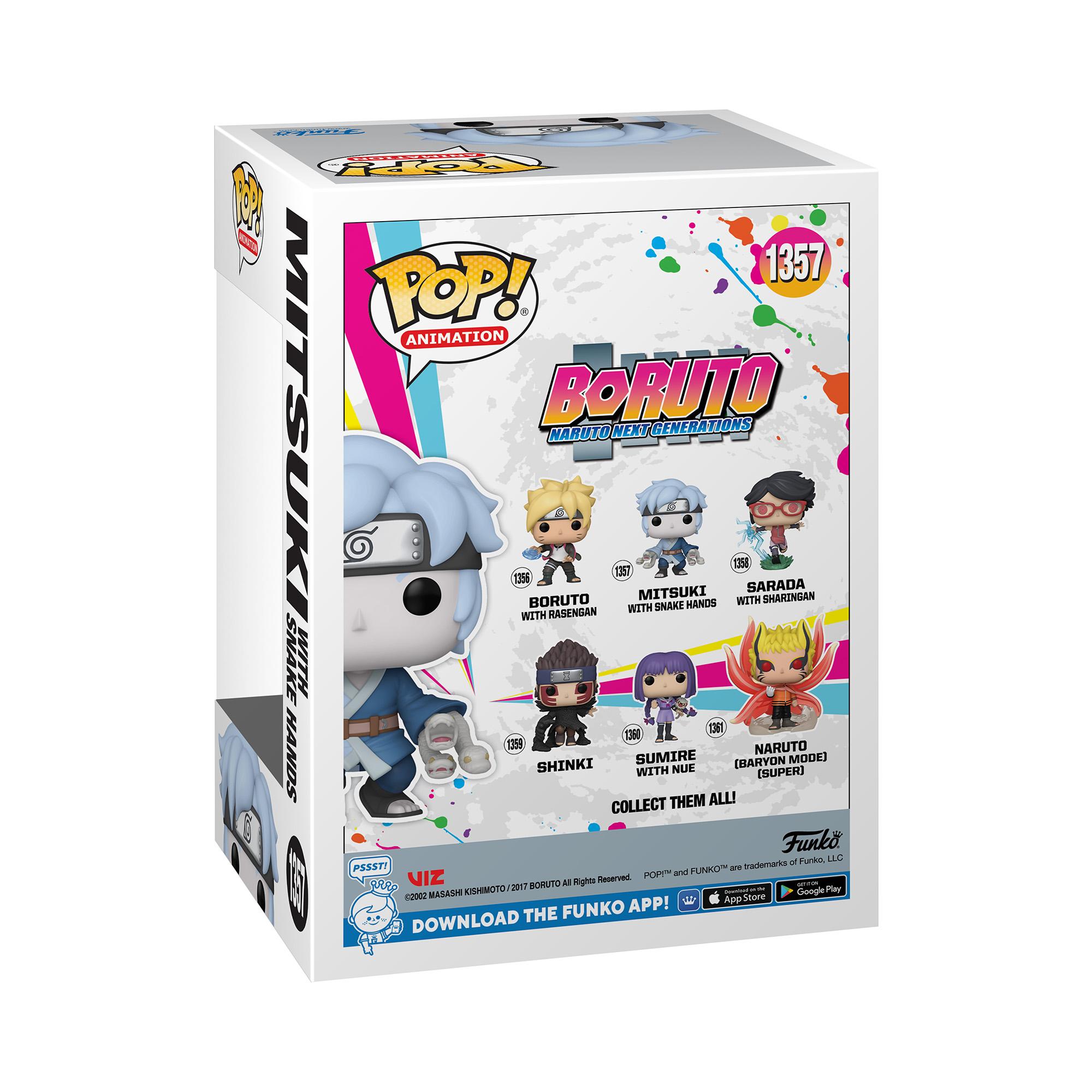 Voir la diapositive 3 : FUNKO Figurine Pop Animation Boruto Mitsuki with Snake Hands