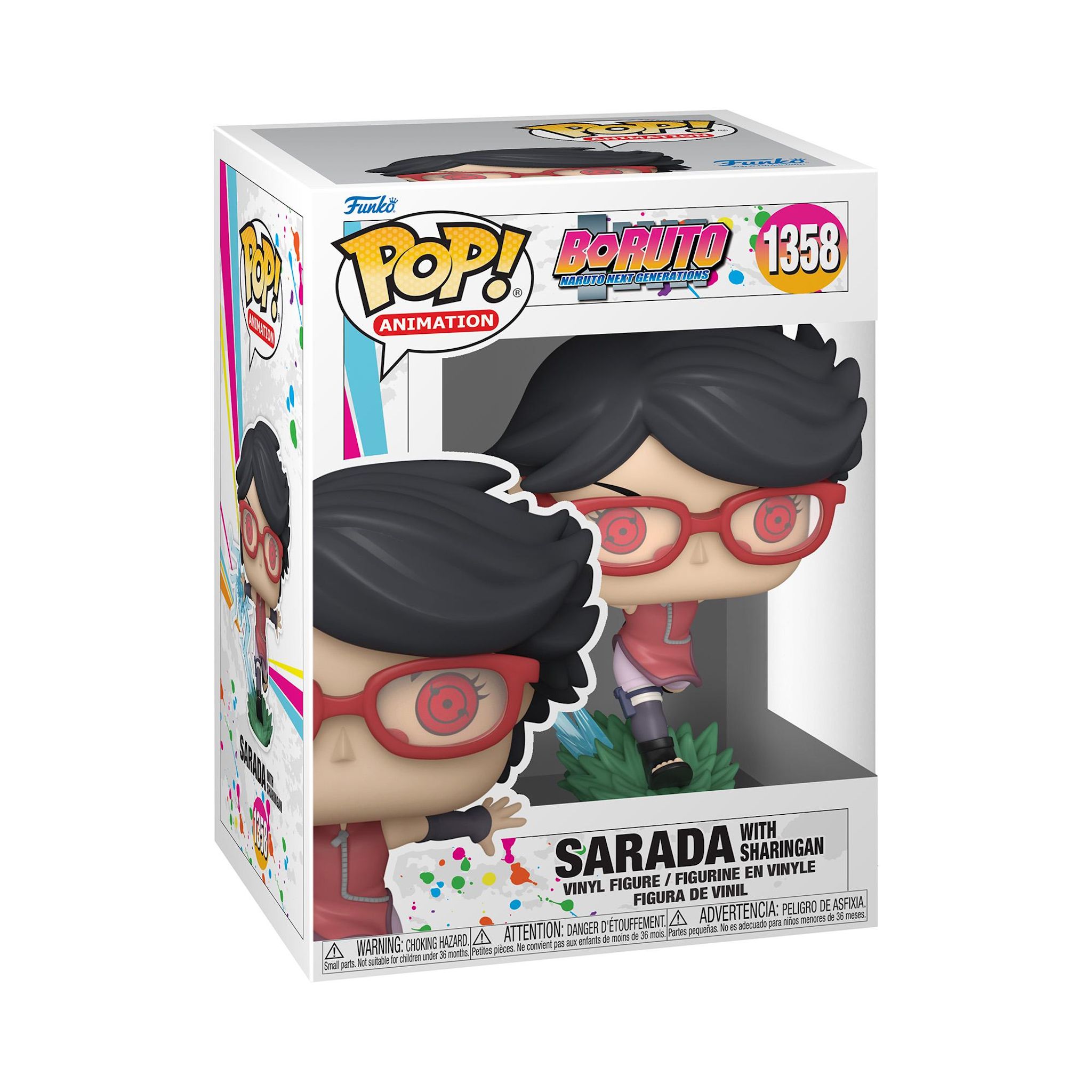 FUNKO Figurine Pop Animation Boruto Sarada with Sharingan
