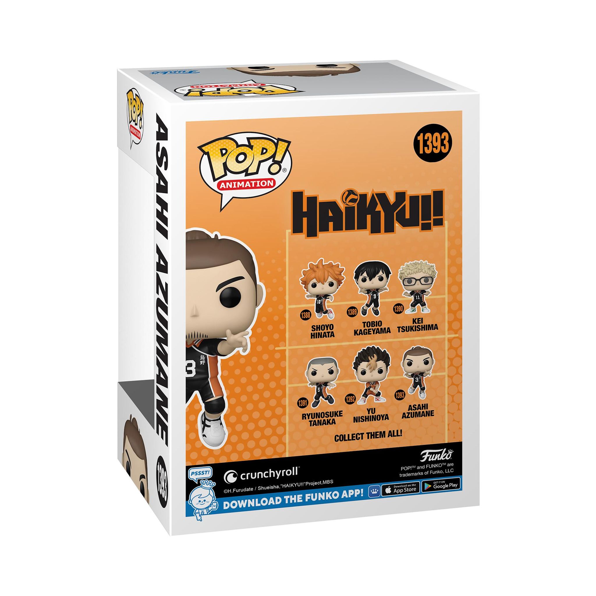 Voir la diapositive 3 : FUNKO Figurine Pop Animation Haikyu Asahi
