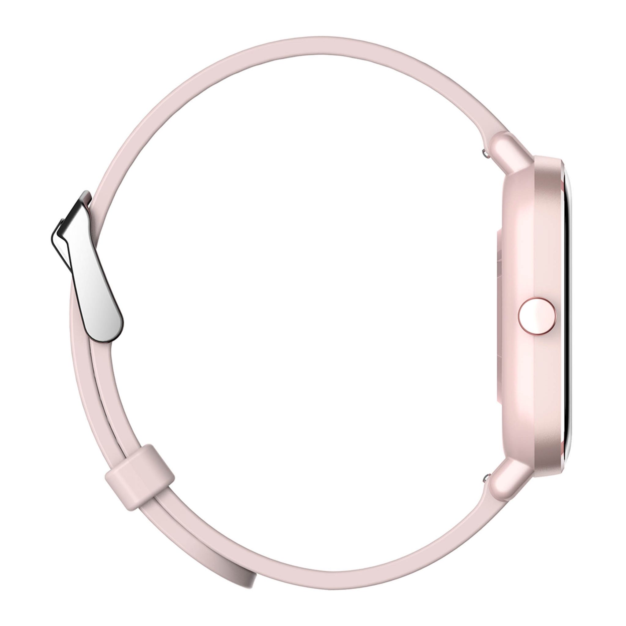 Voir la diapositive 4 : ABYX Montre connectée FIT OZONE 3 - Rose poudré