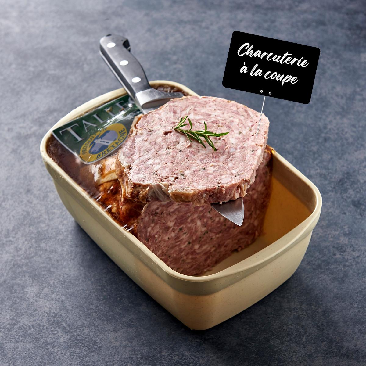 MON CHARCUTIER Pâté de lapin à l'ancienne 3 portions 200 g à 300 g