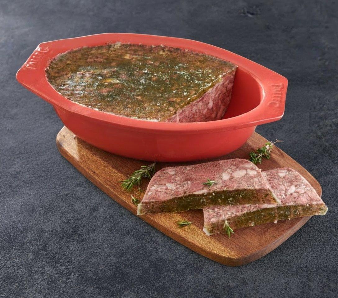 MON CHARCUTIER Pâte de tête Label rouge filière 1 tranche 200 g à 300 g
