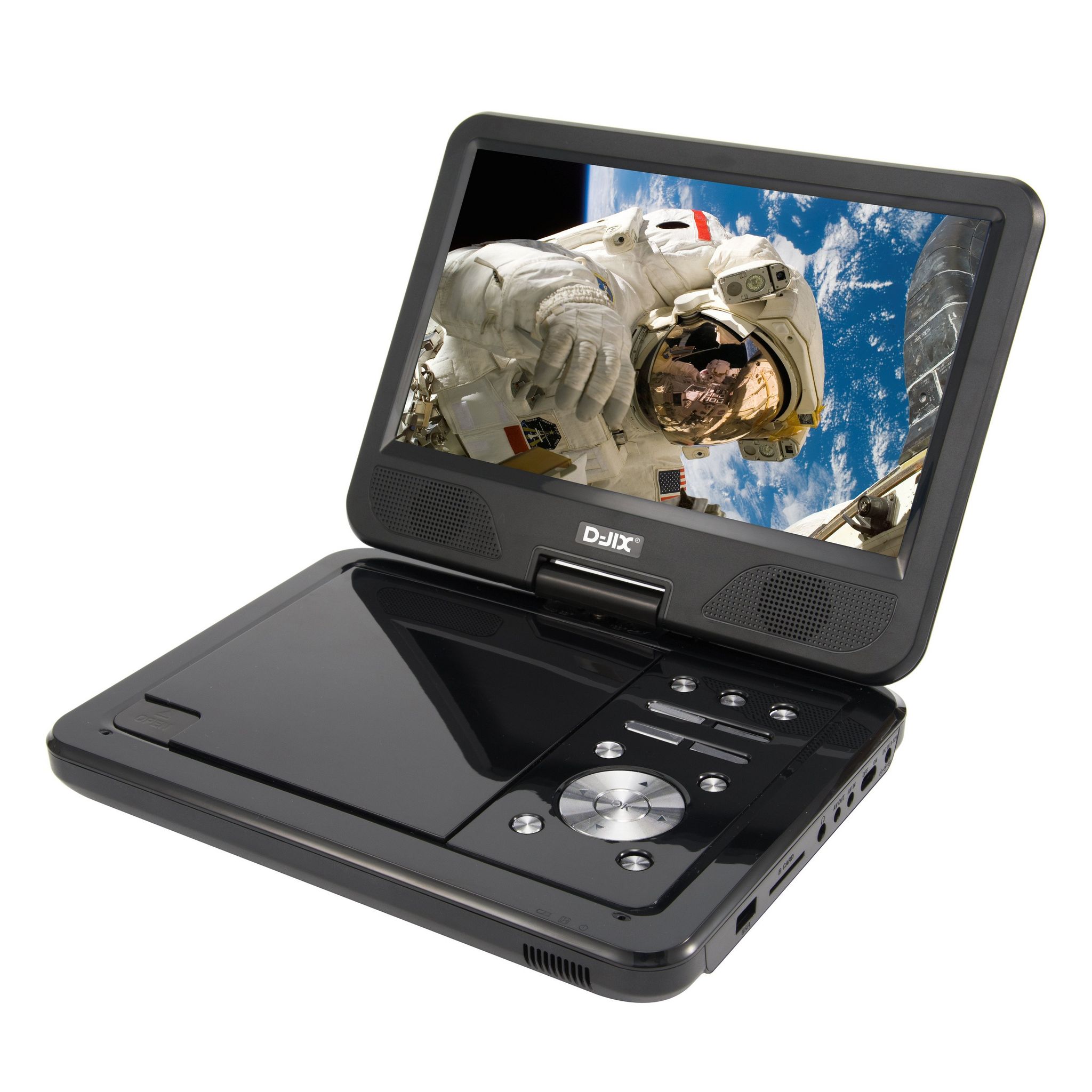 Voir la diapositive 1 : LOGICOM D-JIX PVS1006-20 Lecteur DVD/Blu-Ray portable Lecteur DVD portable
