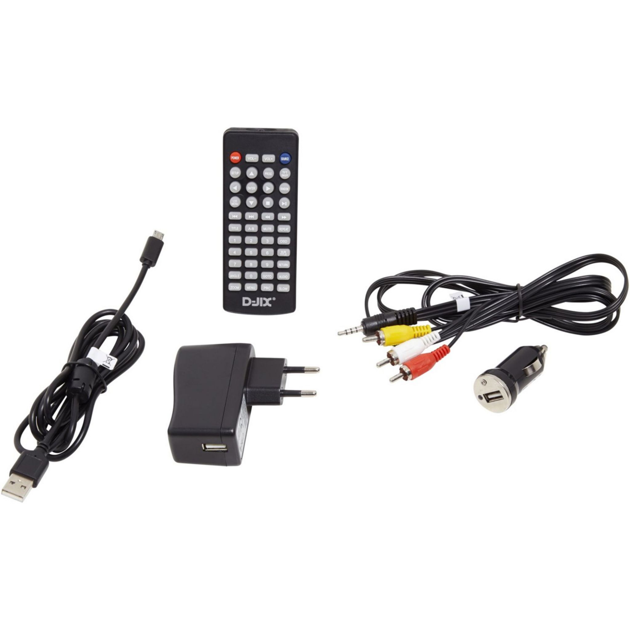 Voir la diapositive 2 : LOGICOM D-JIX PVS1006-20 Lecteur DVD/Blu-Ray portable Lecteur DVD portable