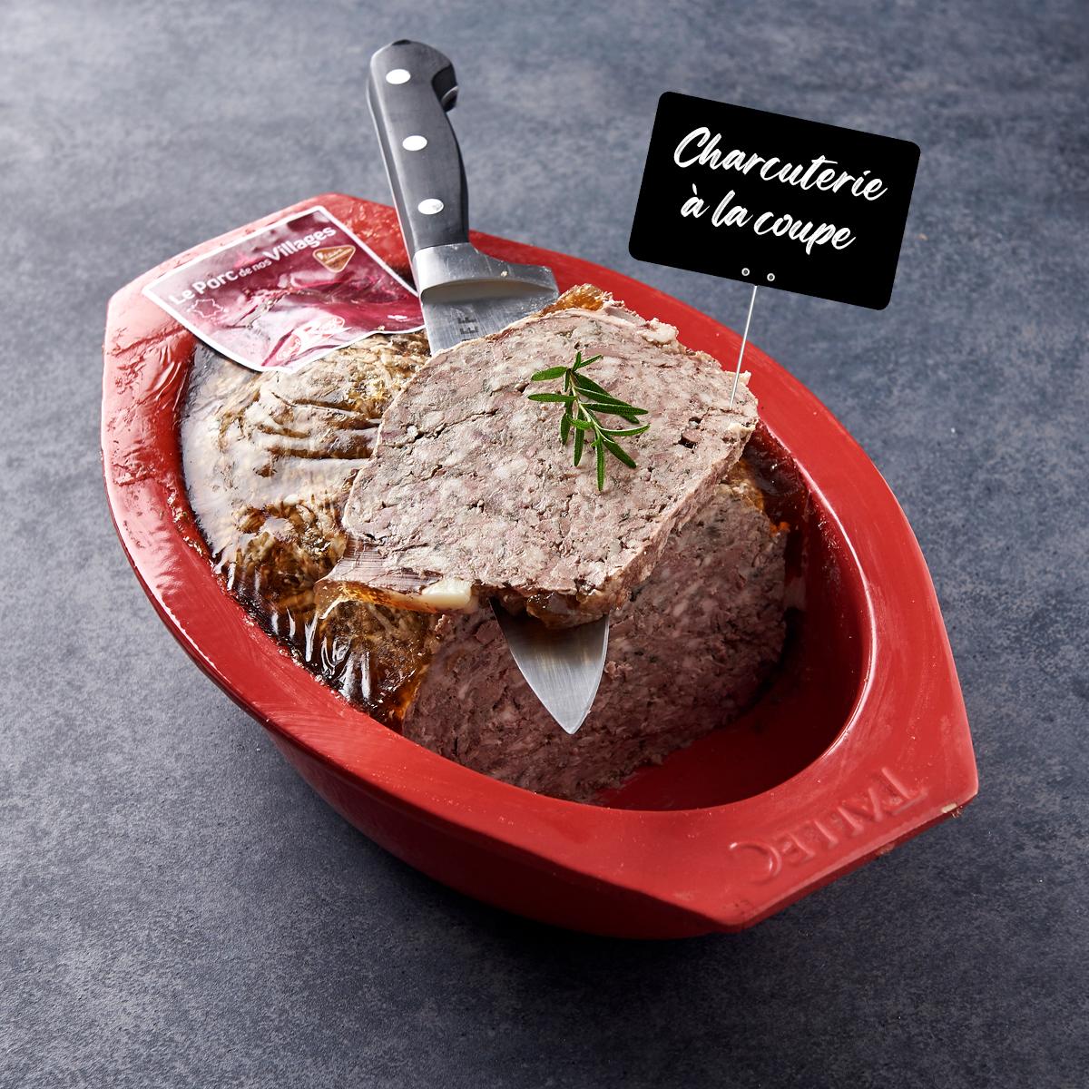 MON CHARCUTIER Terrine de campagne Label Rouge 3 portions 200 g à 350 g