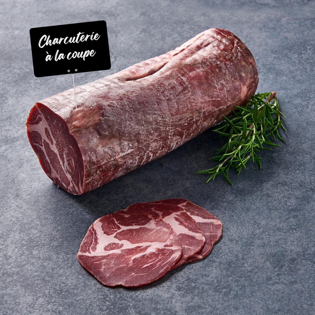 MON CHARCUTIER Coppa au sel sec Label Rouge 3 portions 100 g à 120 g